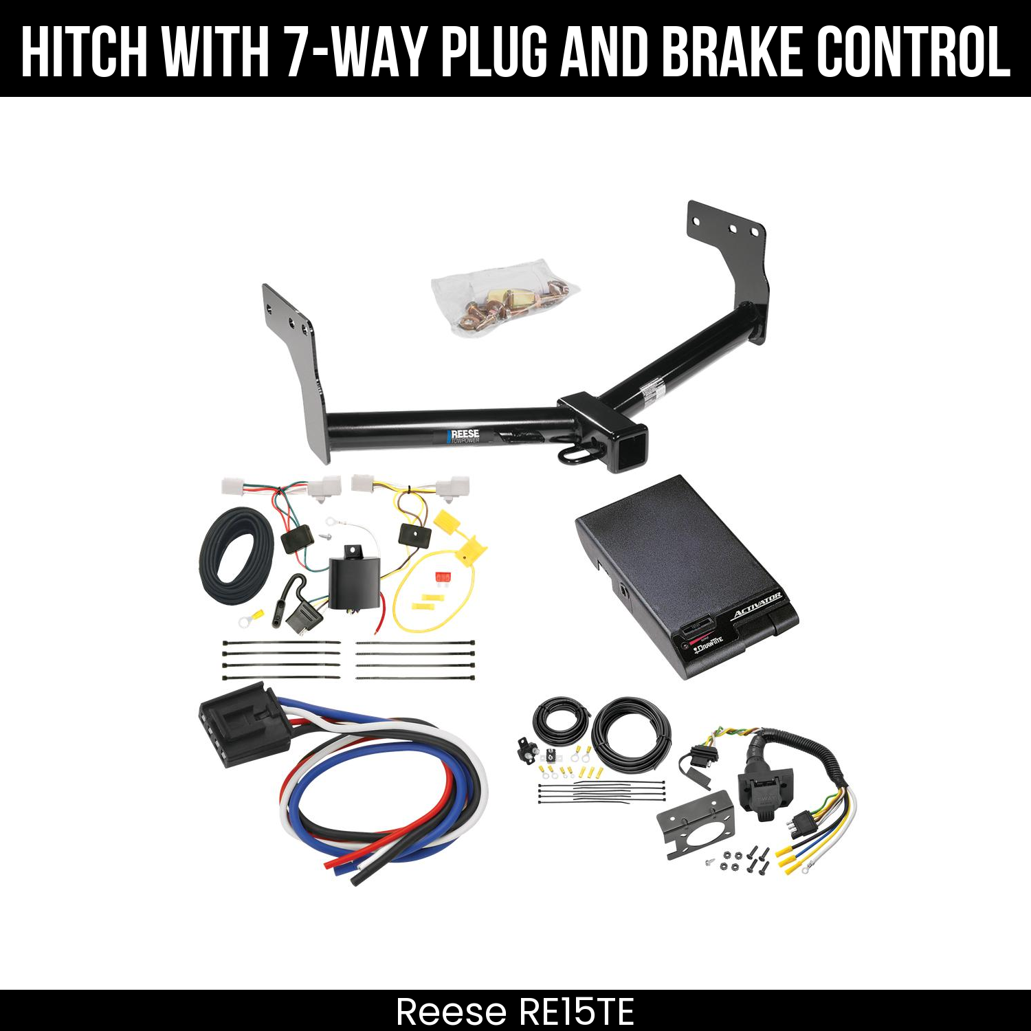 Trailer Hitch , 7-Way , Draw-Tite Activator Brake Control
