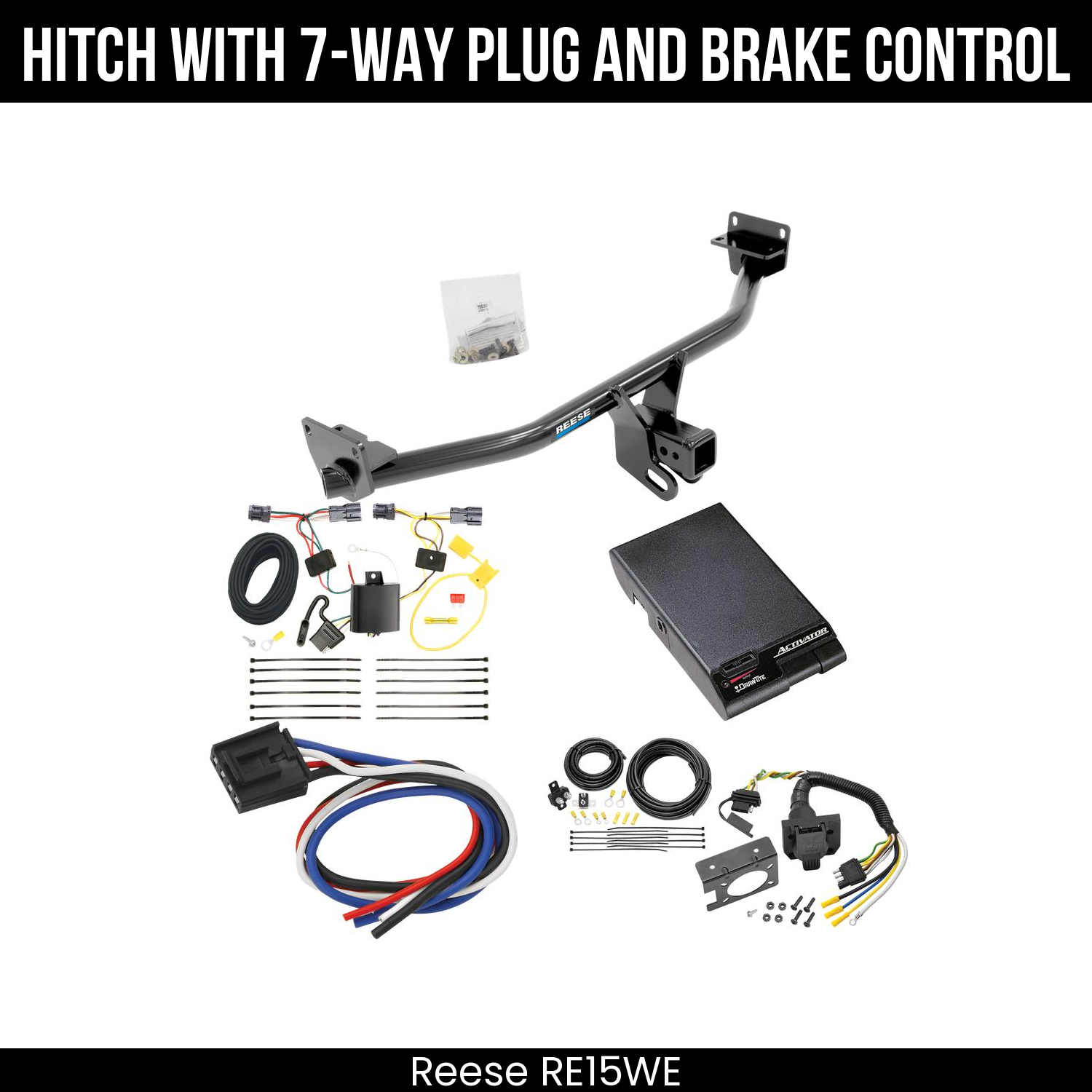 Trailer Hitch , 7-Way , Draw-Tite Activator Brake Control