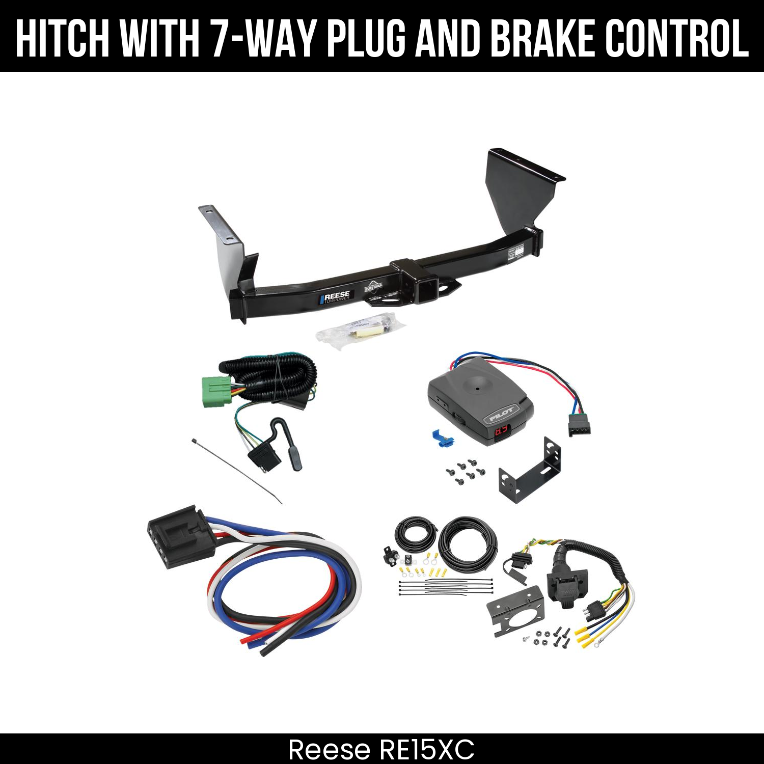 Trailer Hitch , 7-Way , Pro Series Pilot Brake Control