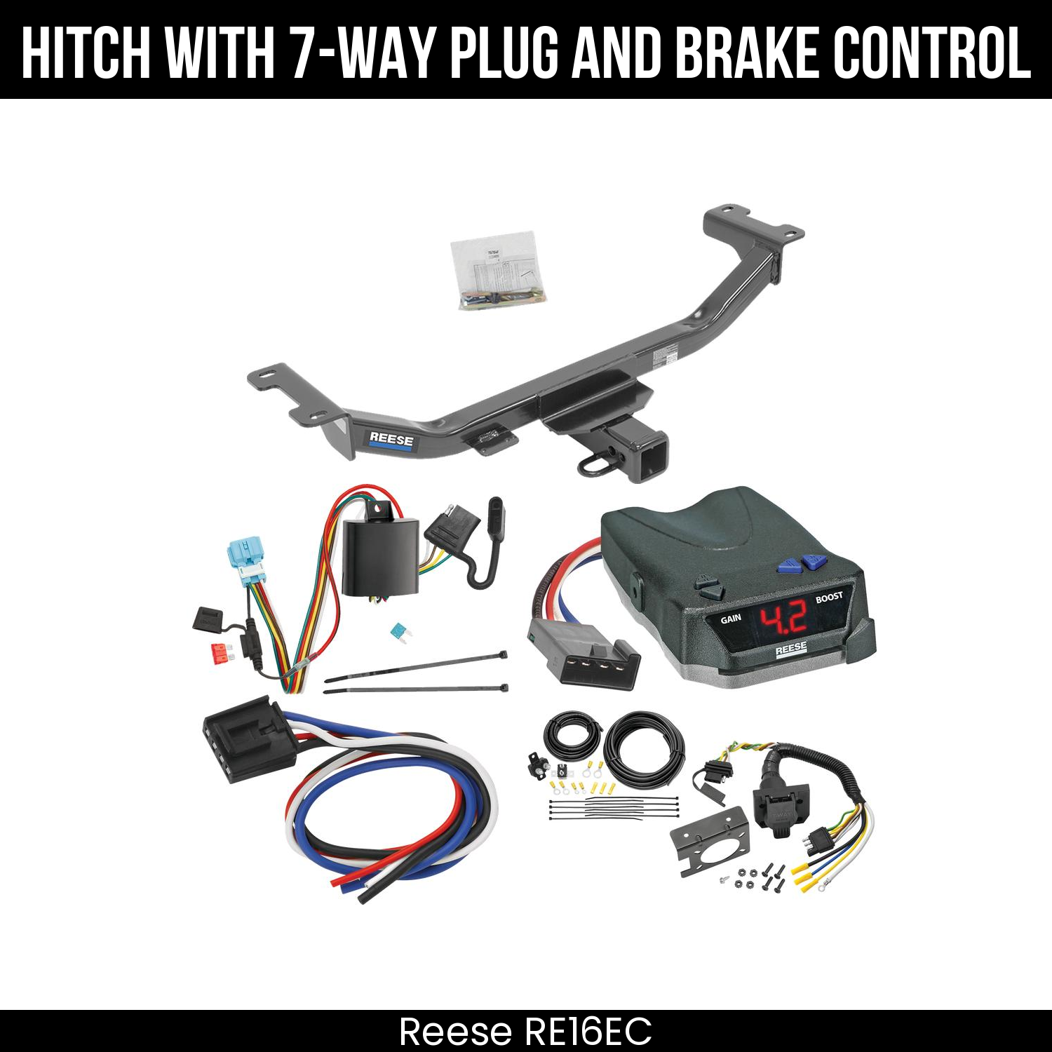 Trailer Hitch , 7-Way , Reese Brake EVN Control