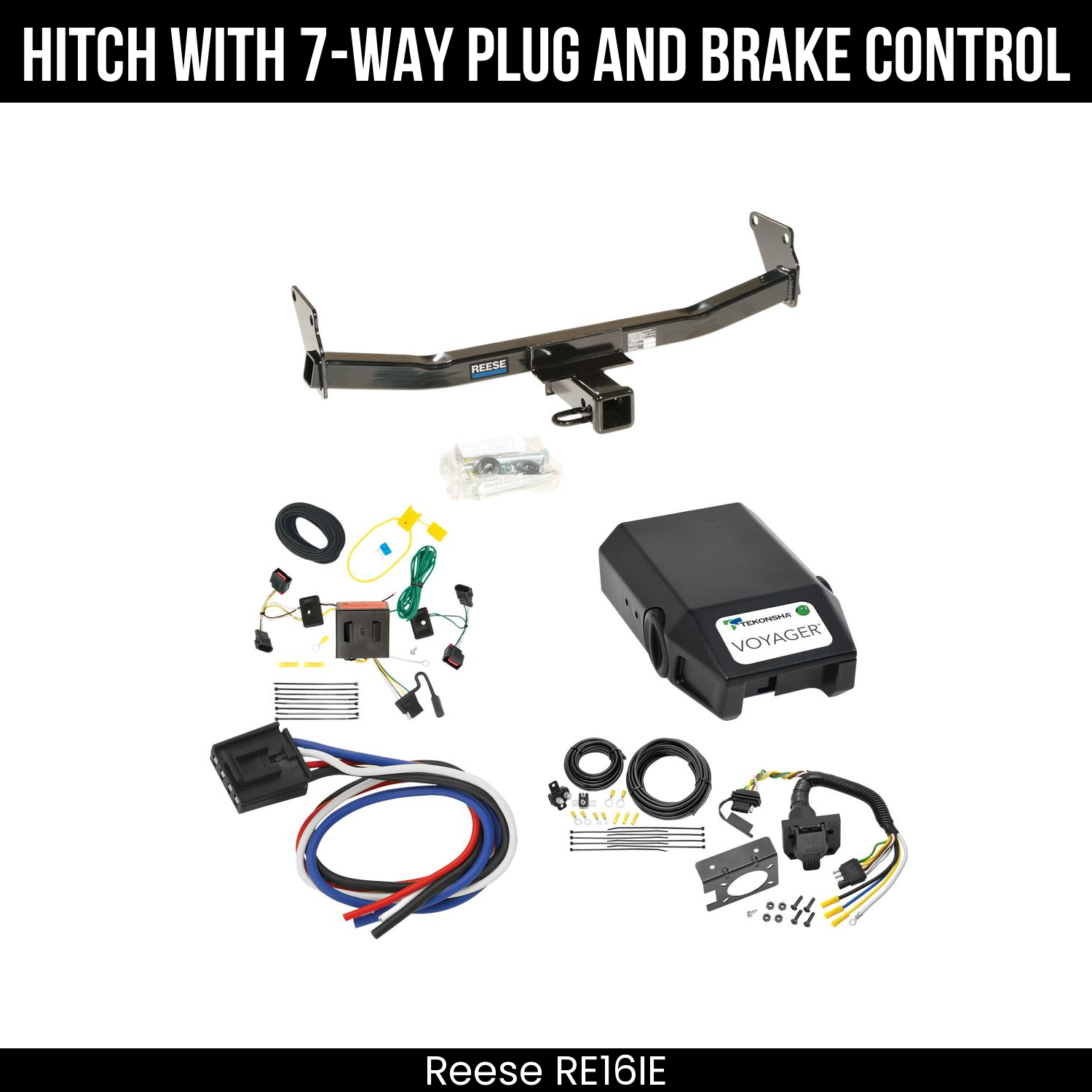 Trailer Hitch , 7-Way , Tekonsha Voyager Brake Control