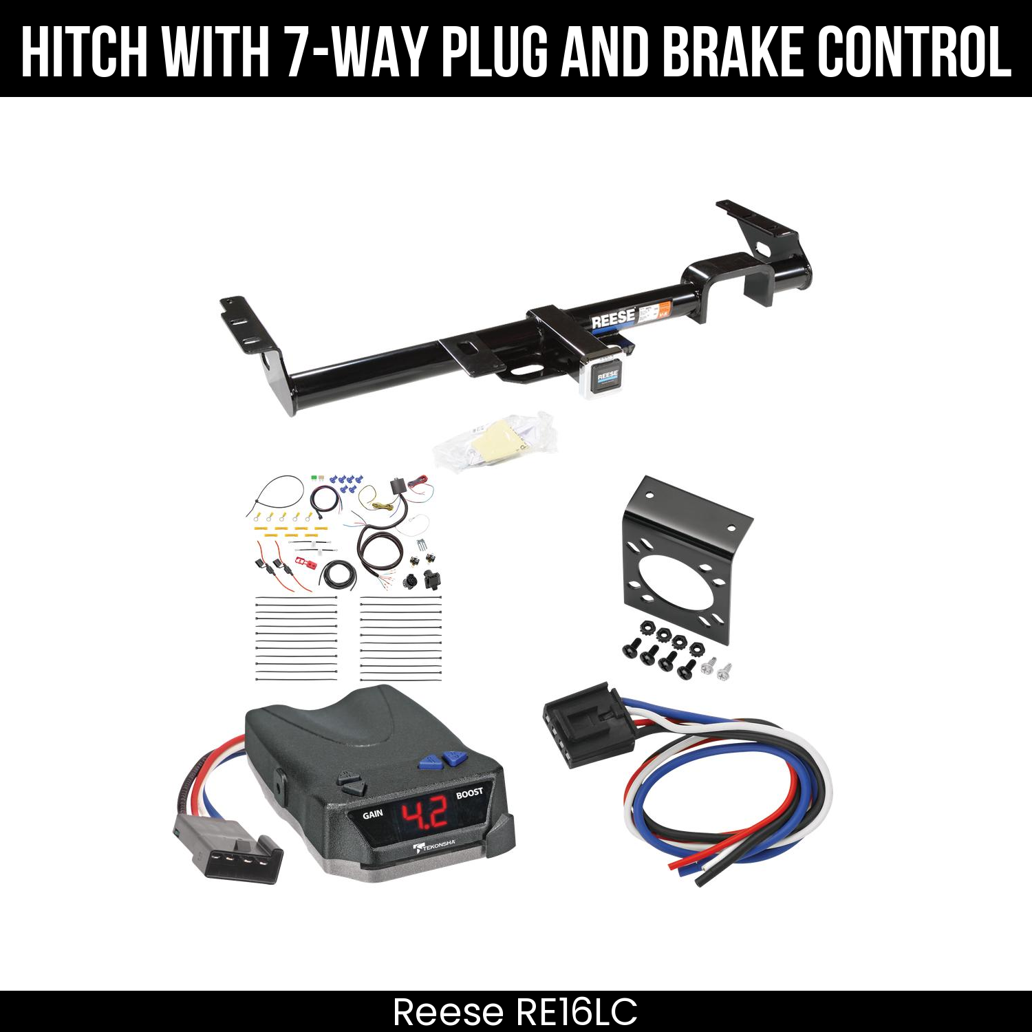 Trailer Hitch , 7-Way , Tekonsha Brake EVN Control