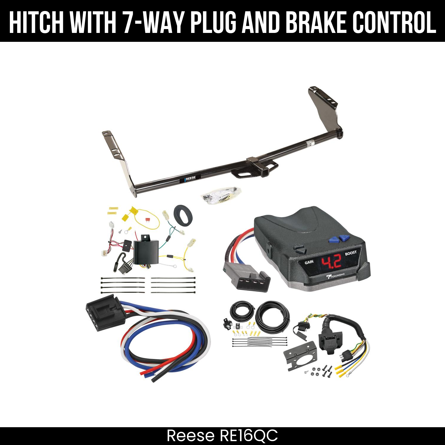 Trailer Hitch , 7-Way , Tekonsha Brake EVN Control