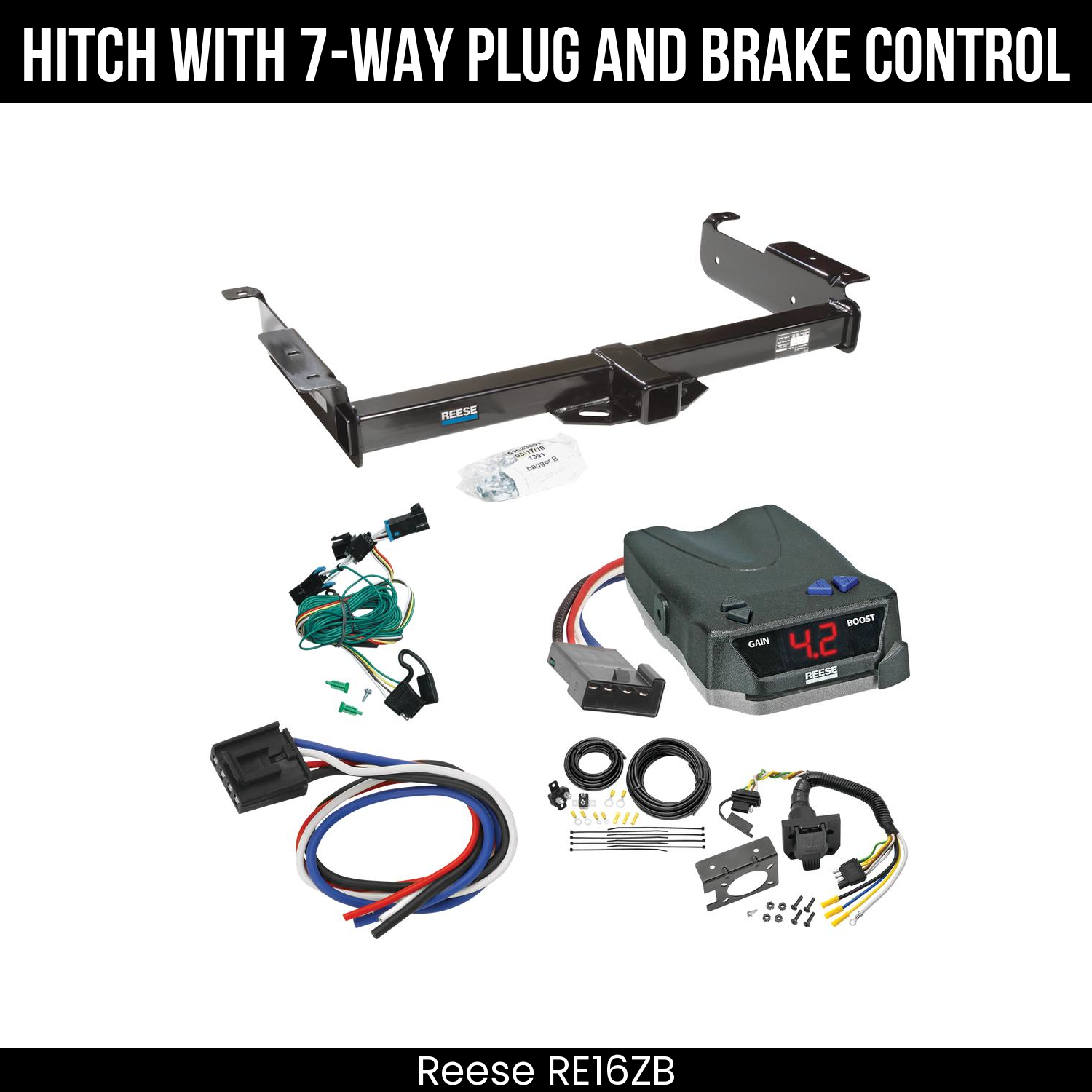 Trailer Hitch , 7-Way , Reese Brake EVN Control