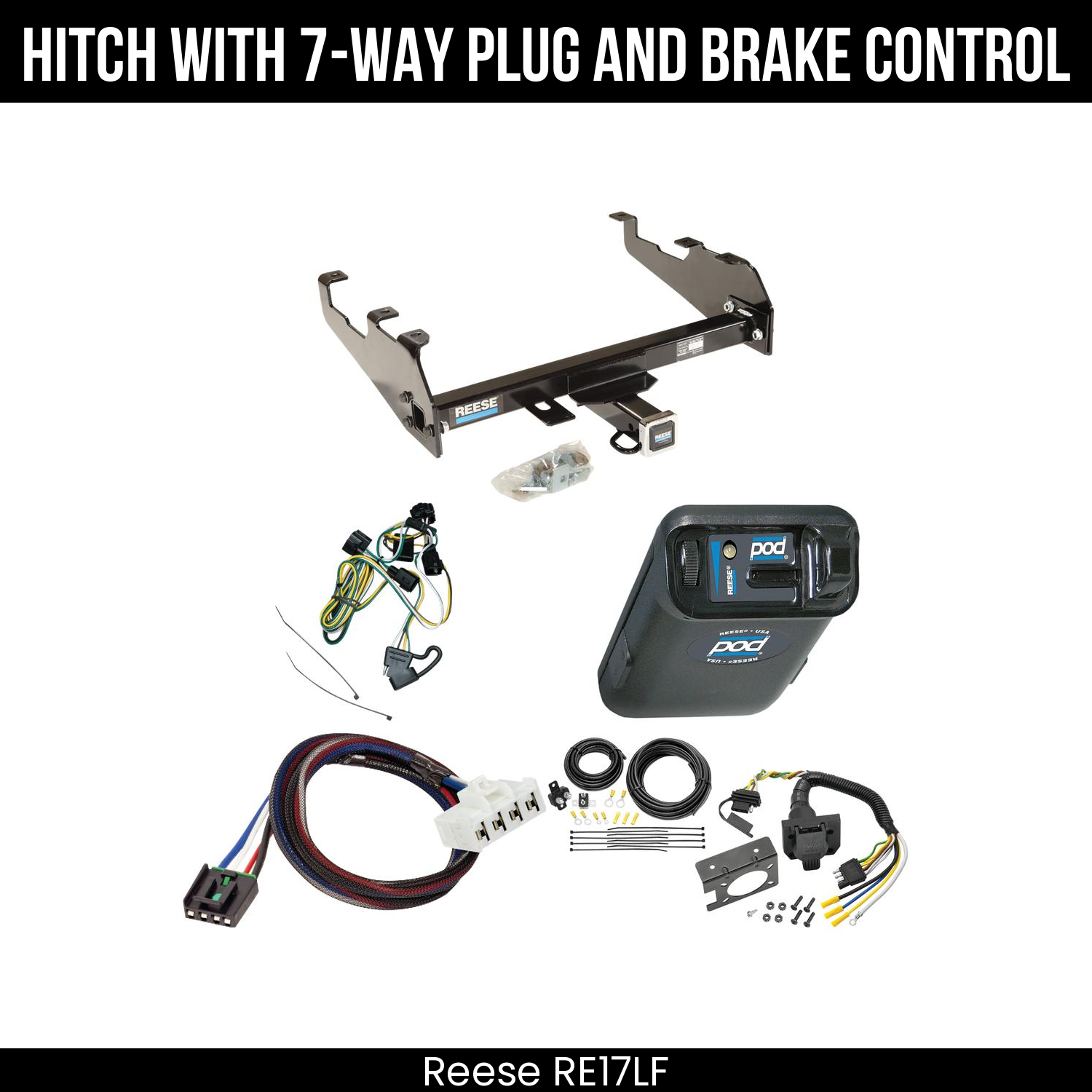 Trailer Hitch , 7-Way , Reese POD Brake Control
