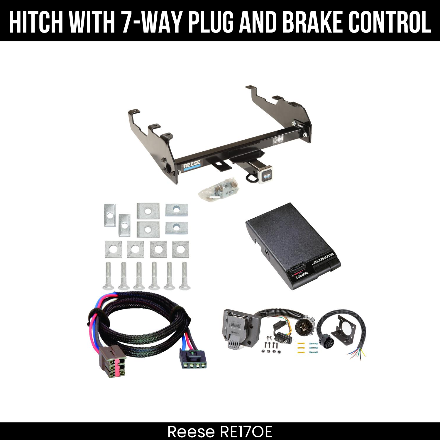 Trailer Hitch , 7-Way , Draw-Tite Activator Brake Control