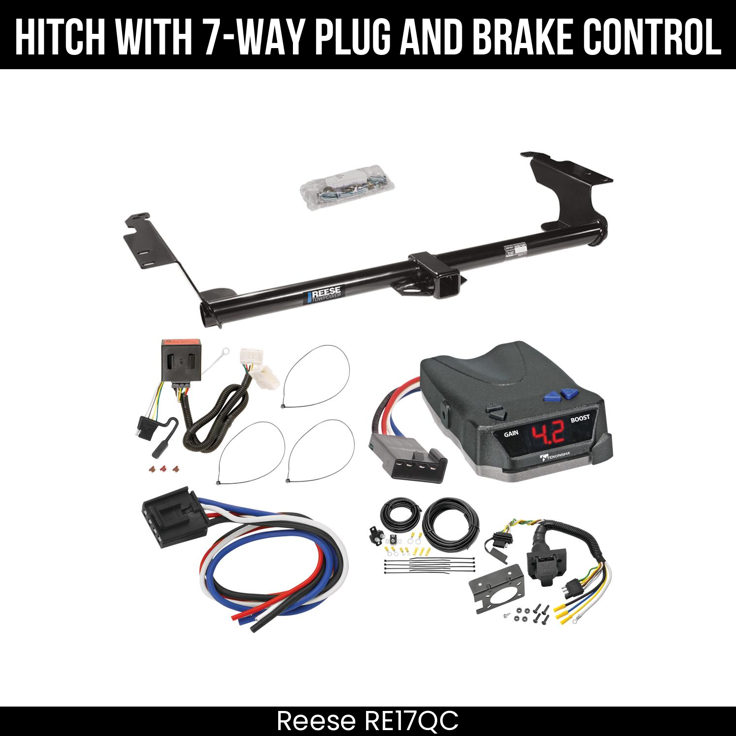 Trailer Hitch , 7-Way , Tekonsha Brake EVN Control