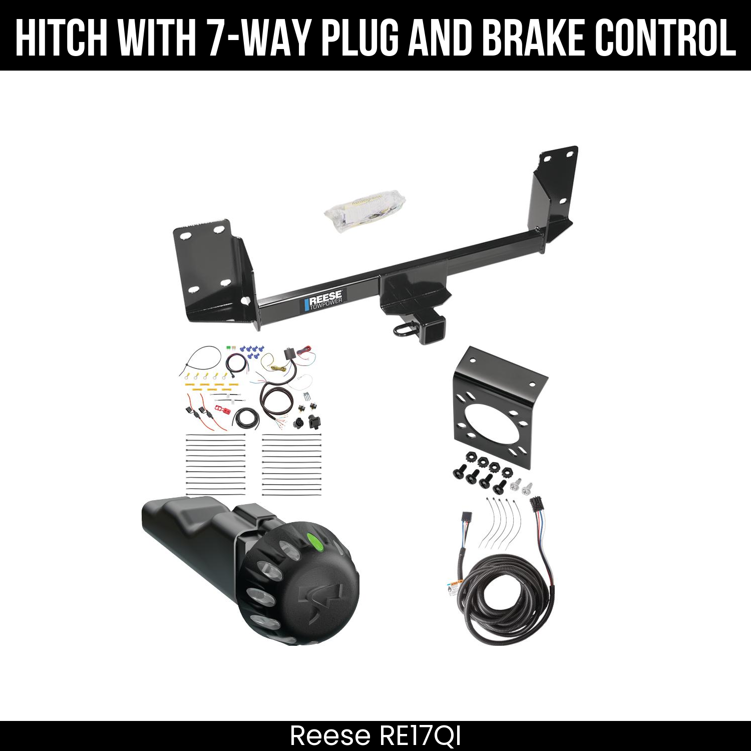 Trailer Hitch , 7-Way , Tekonsha Voyager iD Smart Brake Control