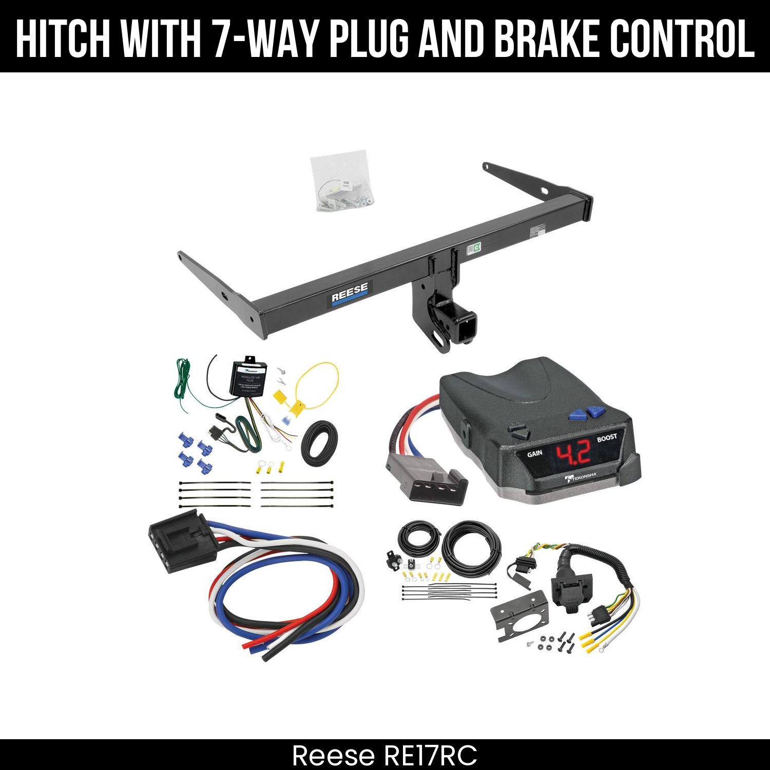 Trailer Hitch , 7-Way , Tekonsha Brake EVN Control