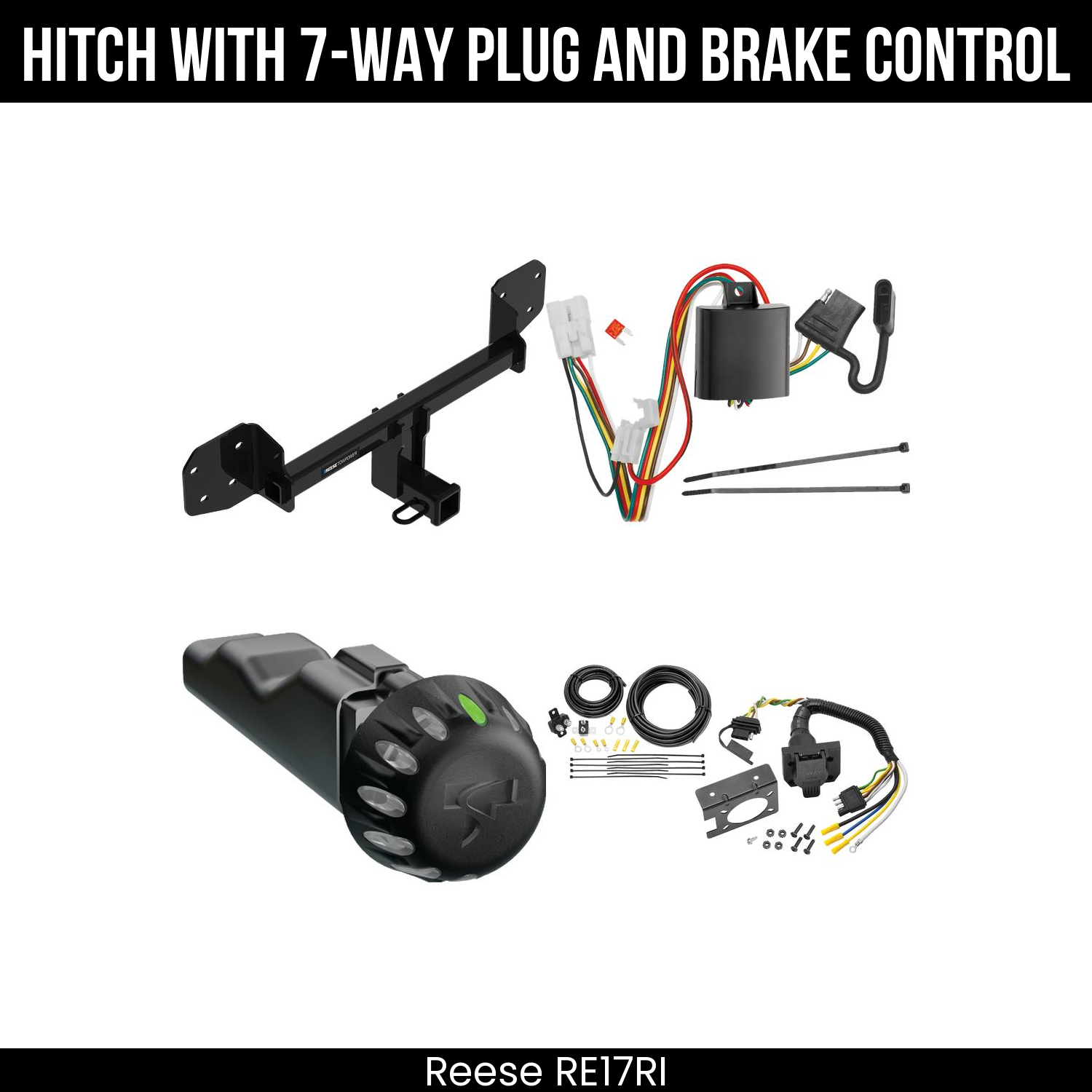 Trailer Hitch , 7-Way , Tekonsha Voyager iD Smart Brake Control