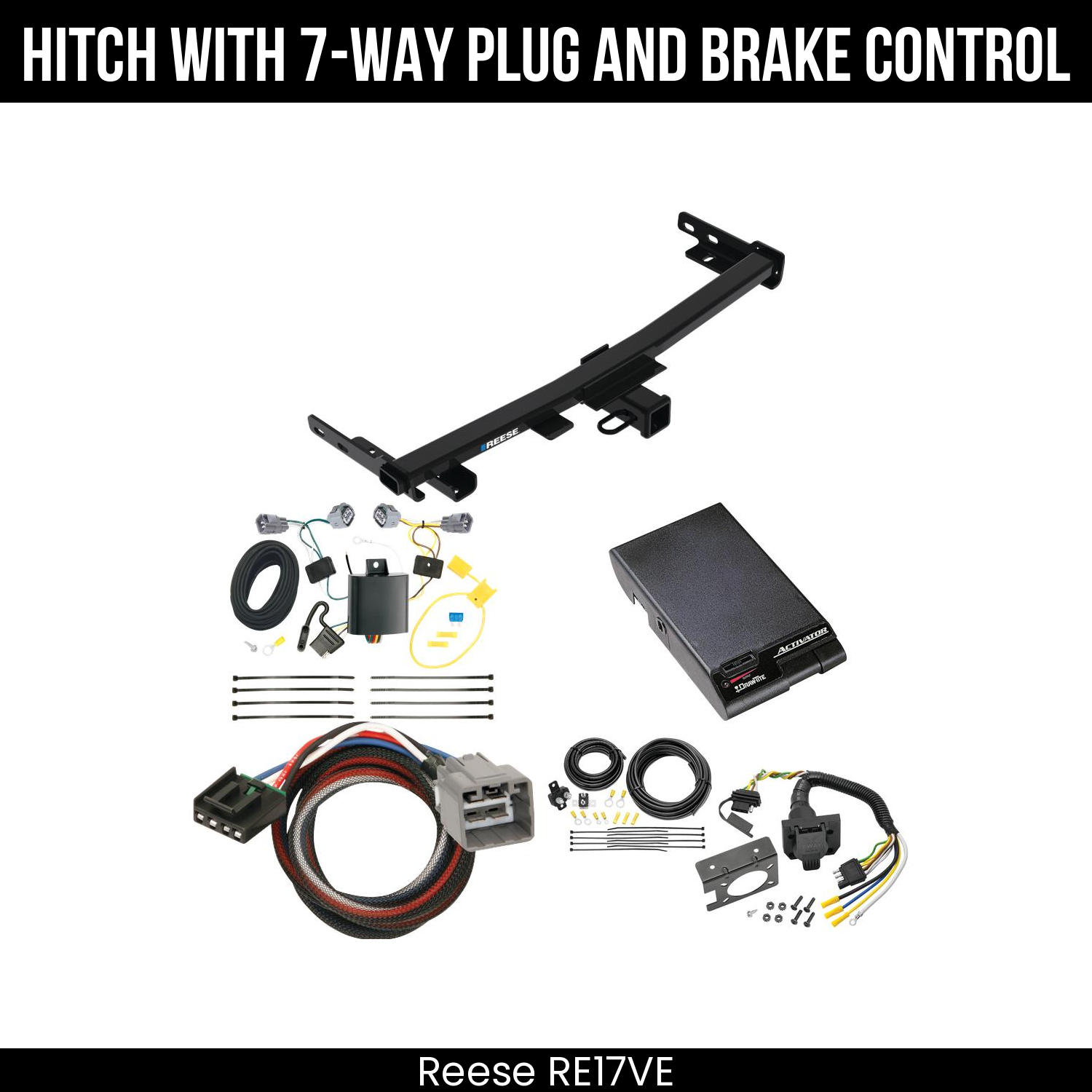 Trailer Hitch , 7-Way , Draw-Tite Activator Brake Control