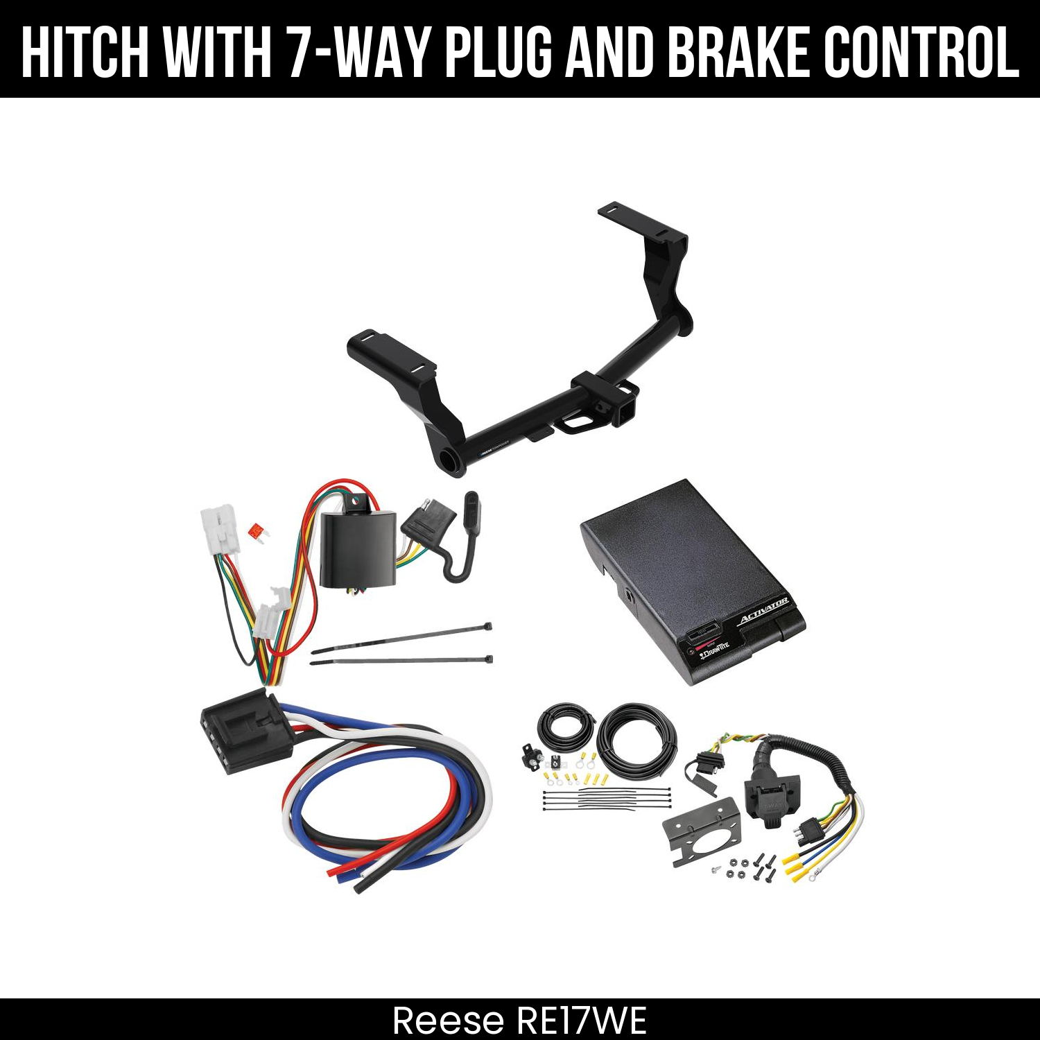 Trailer Hitch , 7-Way , Draw-Tite Activator Brake Control