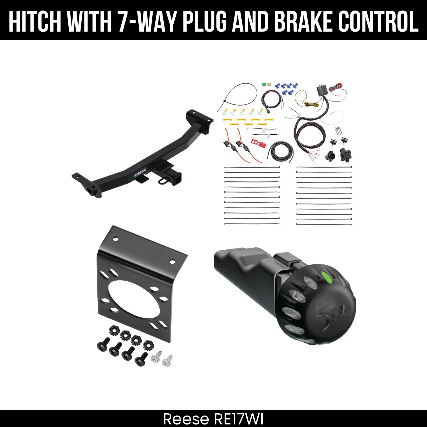 Trailer Hitch , 7-Way , Tekonsha Voyager iD Smart Brake Control