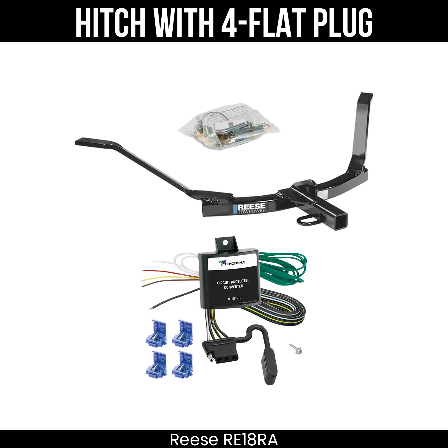 Hitch , 4-Flat Wiring