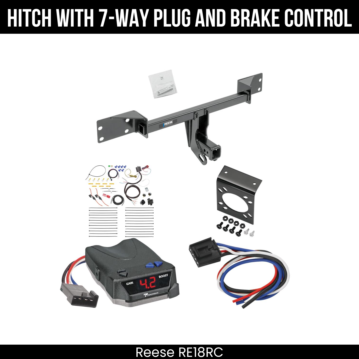 Trailer Hitch , 7-Way , Tekonsha Brake EVN Control