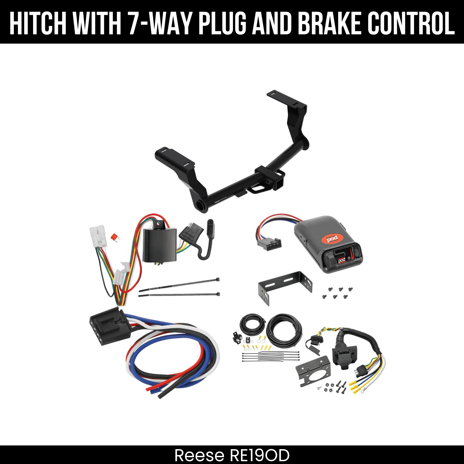 Trailer Hitch , 7-Way , Pro Series POD Brake Control
