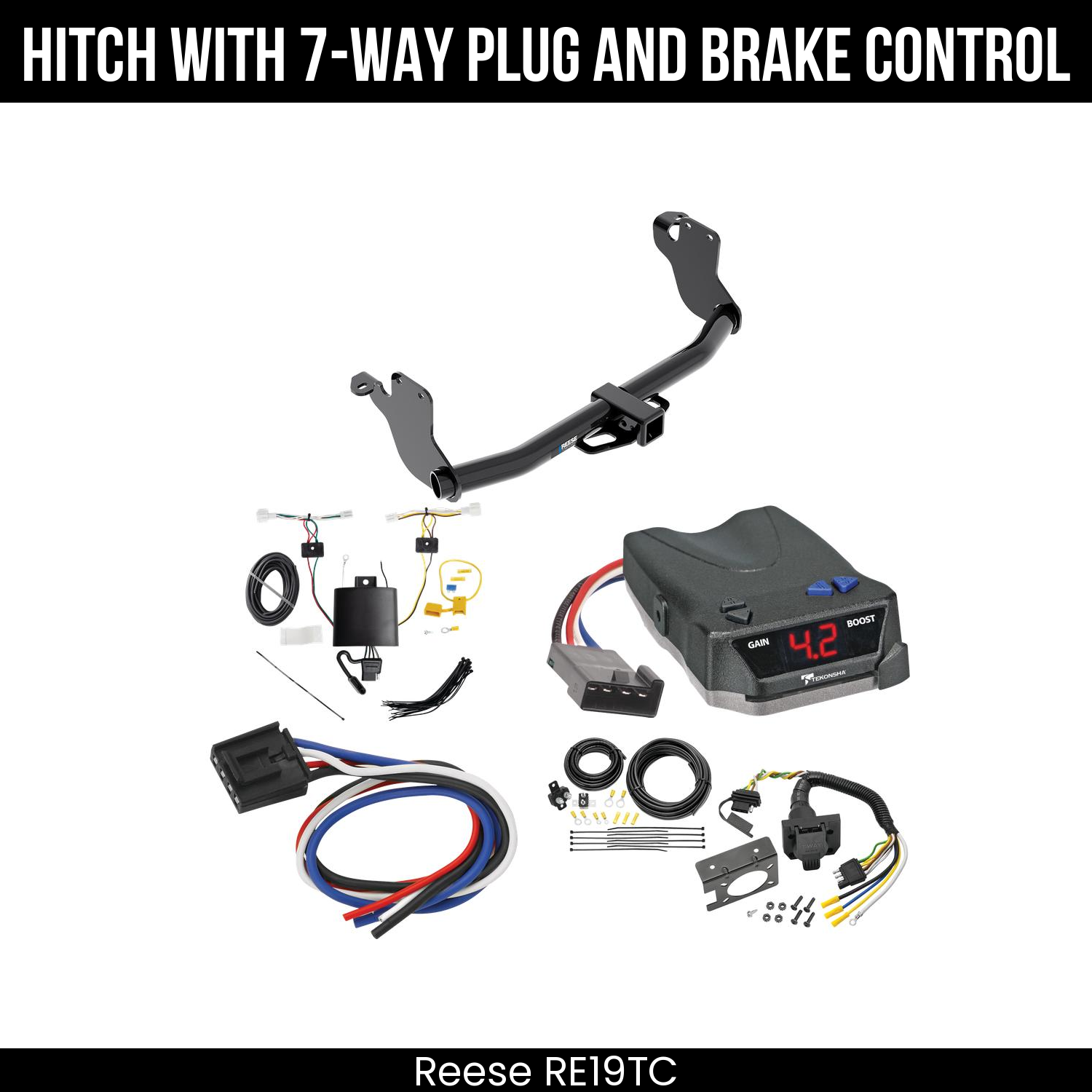 Trailer Hitch , 7-Way , Tekonsha Brake EVN Control