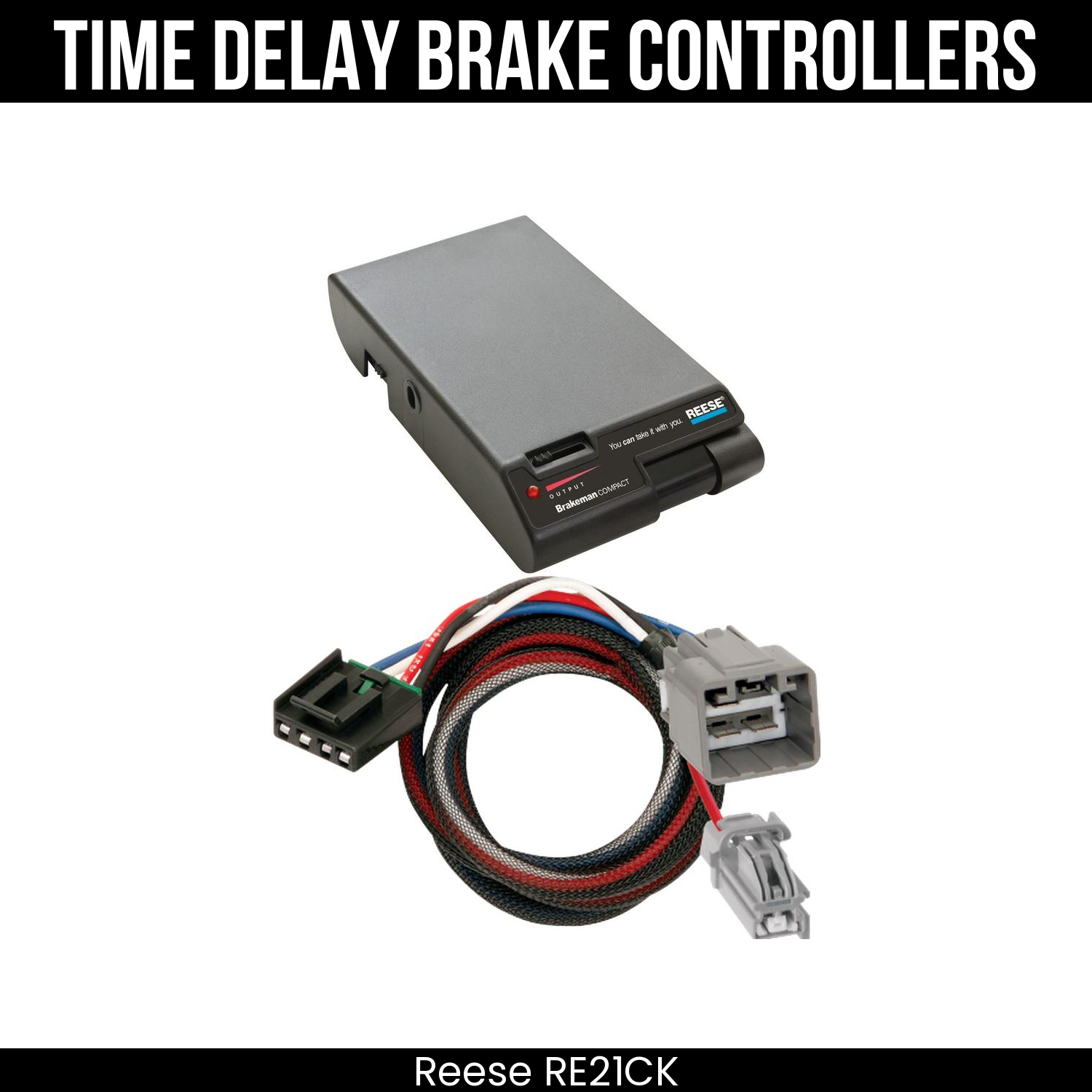 Reese Brakeman Brake Control , Plug Adapter