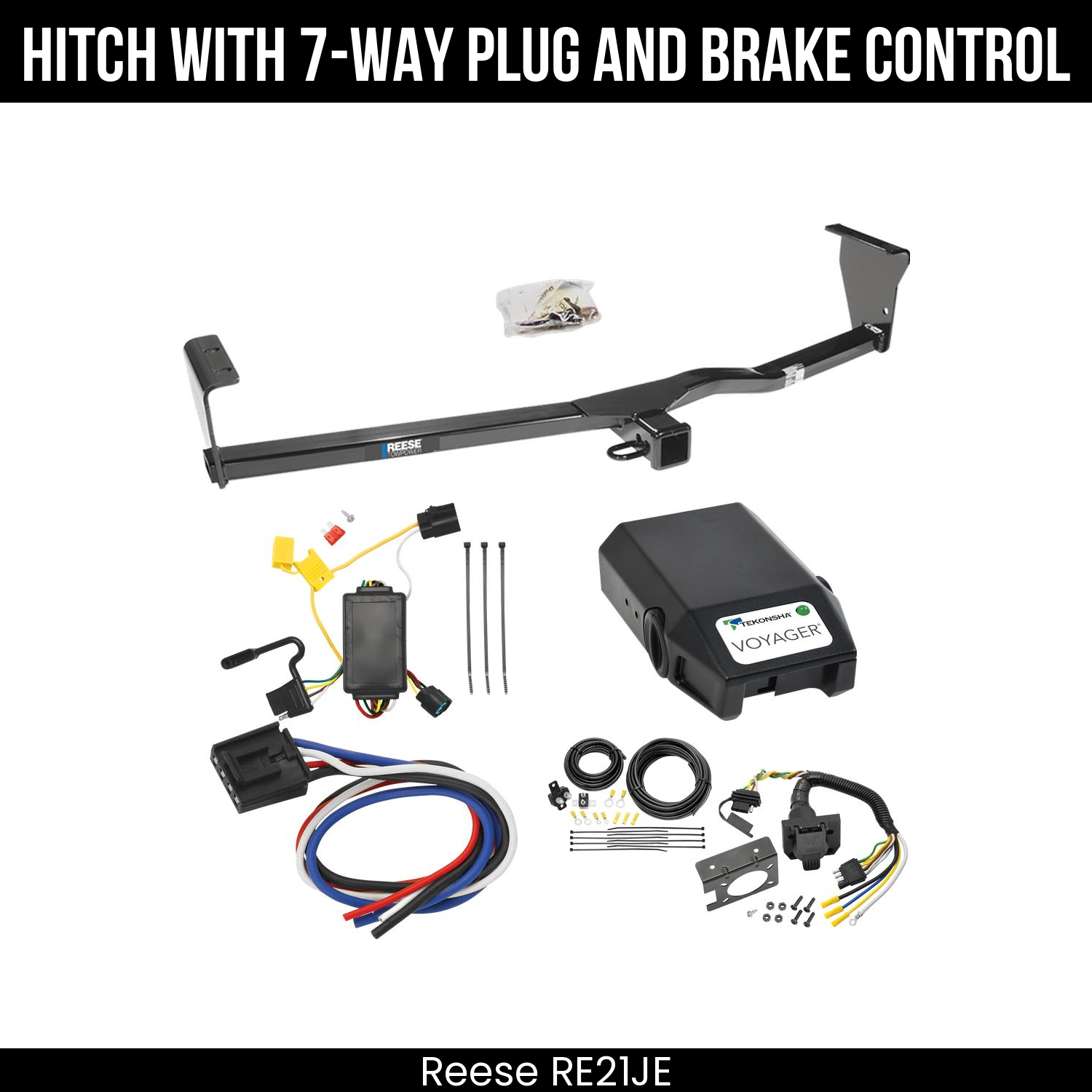 Trailer Hitch , 7-Way , Tekonsha Voyager Brake Control