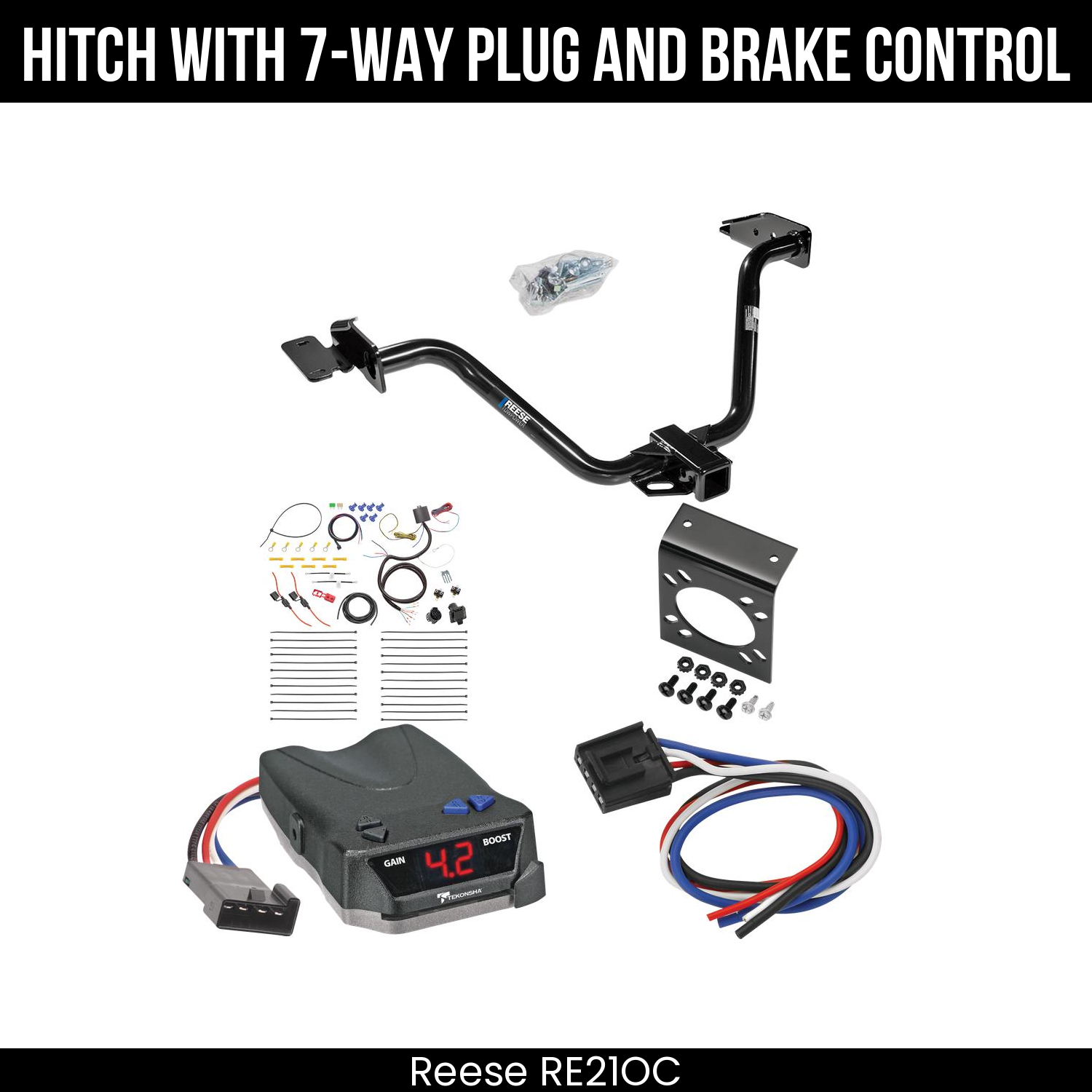 Trailer Hitch , 7-Way , Tekonsha Brake EVN Control