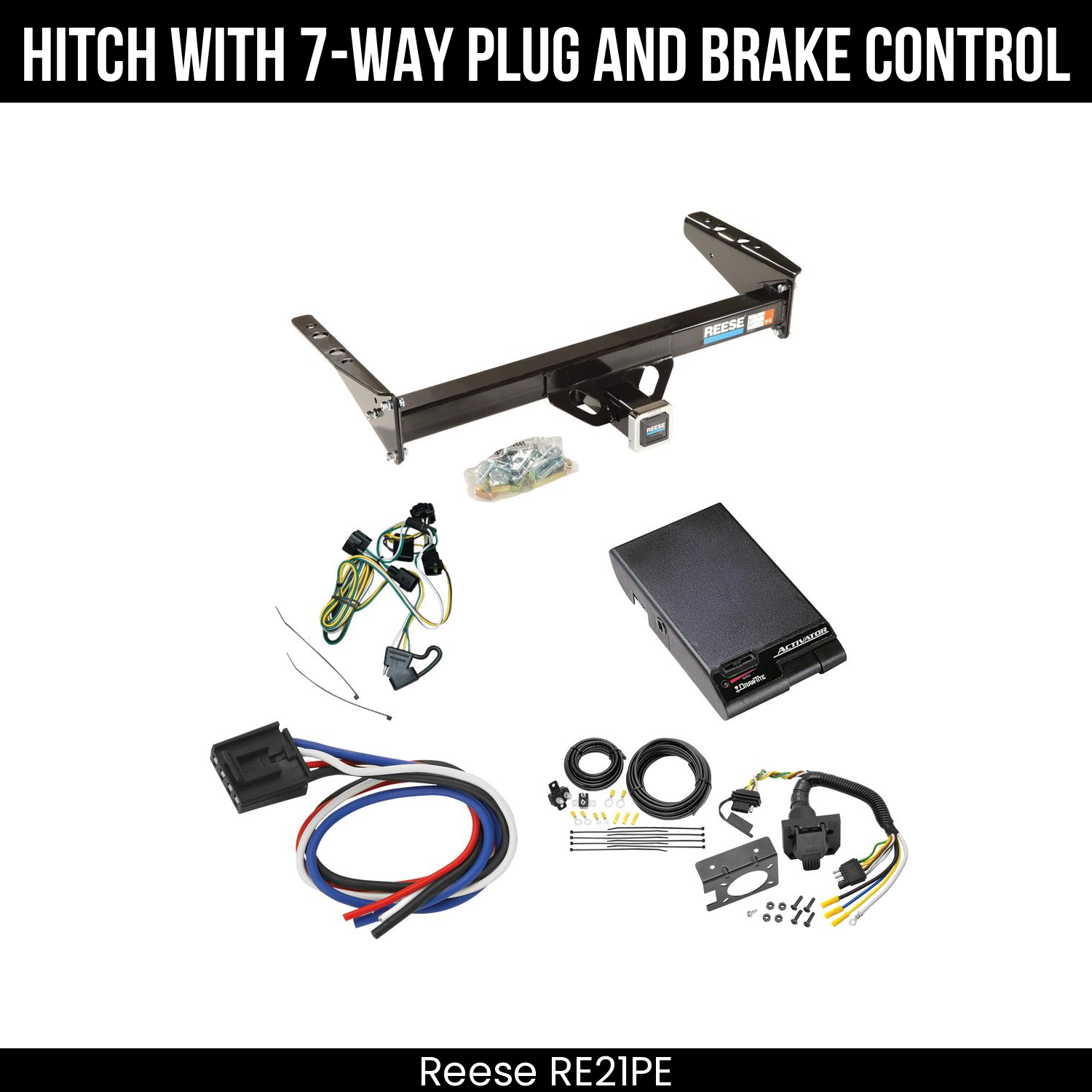Trailer Hitch , 7-Way , Draw-Tite Activator Brake Control