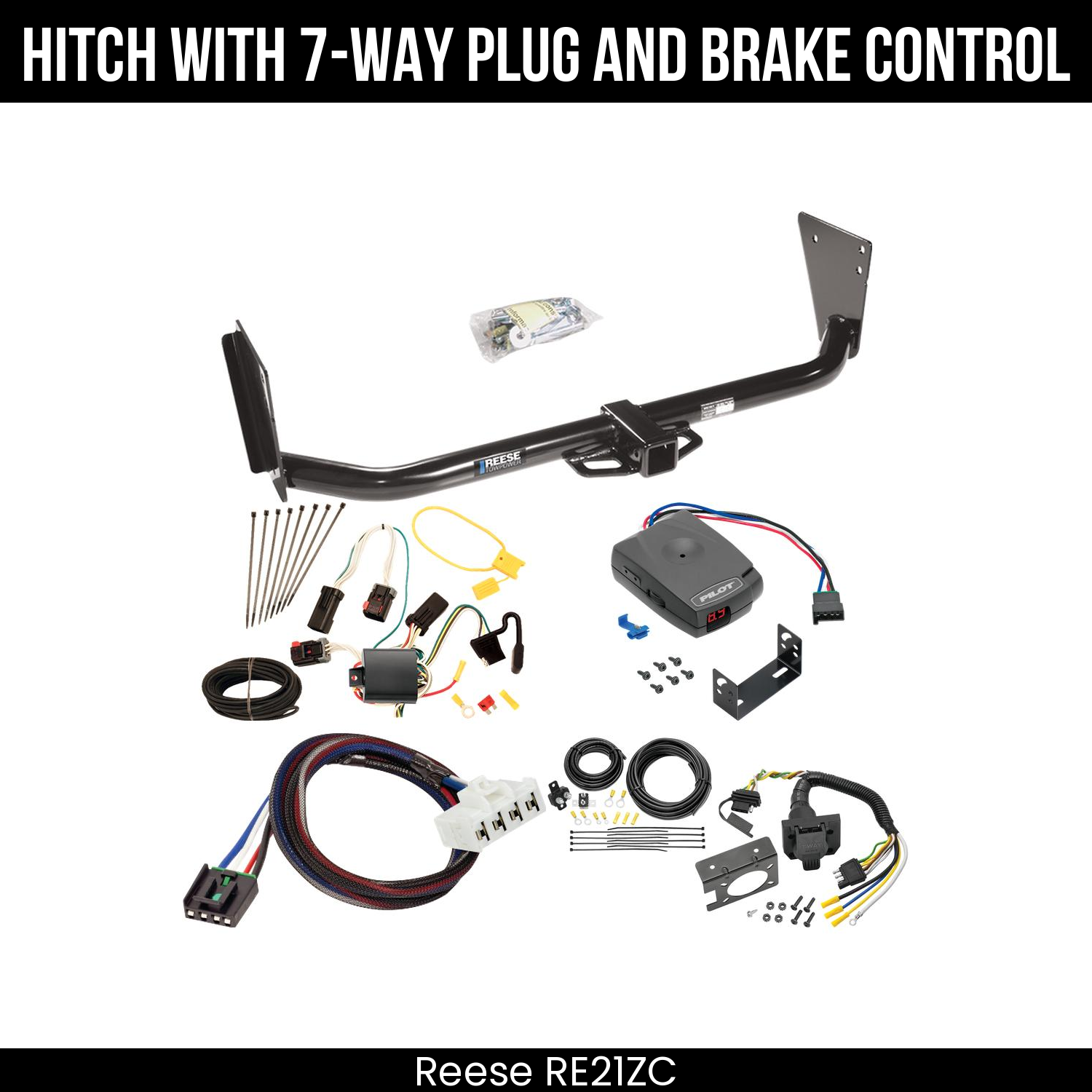 Trailer Hitch , 7-Way , Pro Series Pilot Brake Control