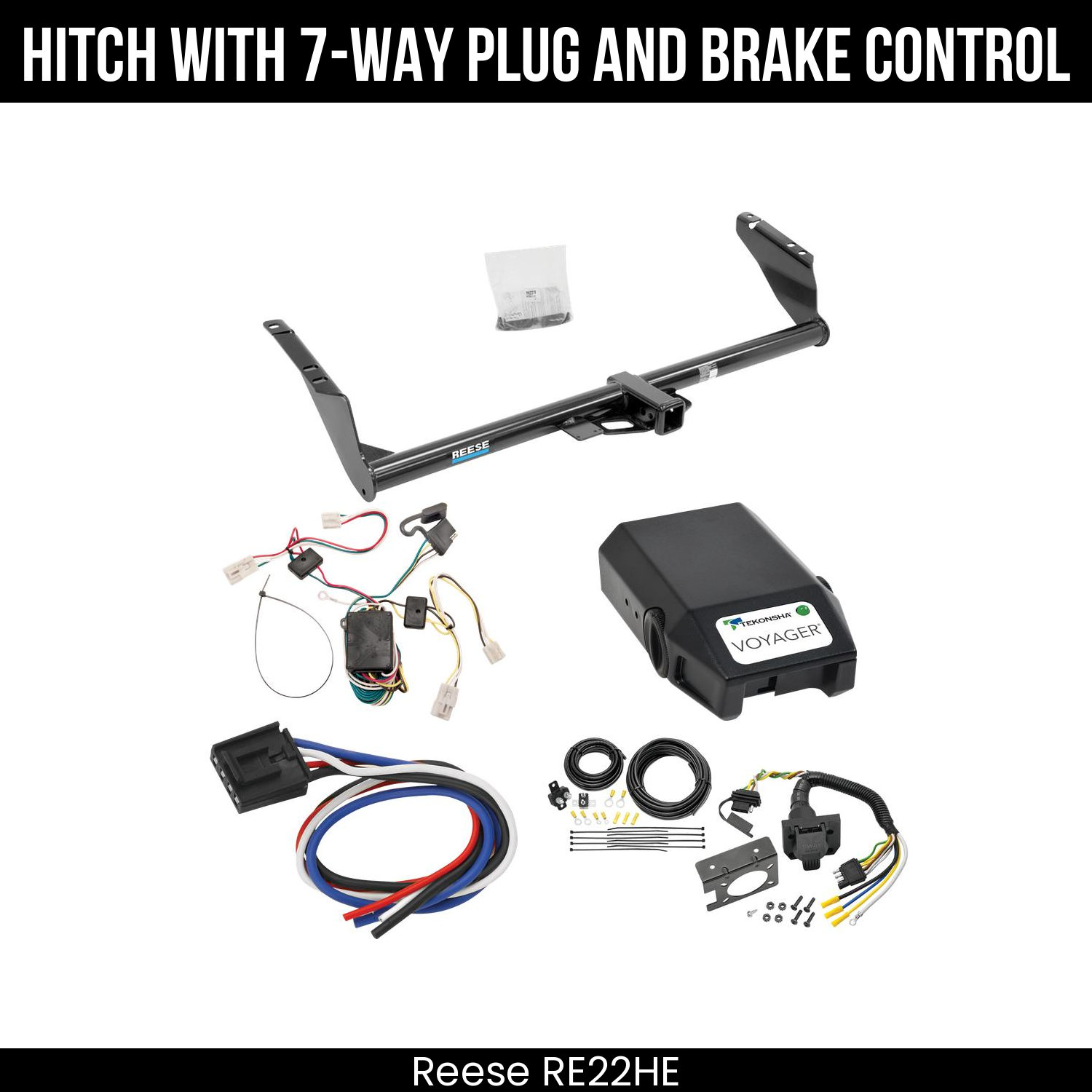 Trailer Hitch , 7-Way , Tekonsha Voyager Brake Control