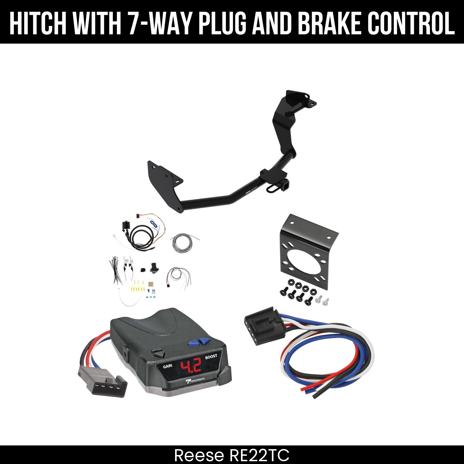 Trailer Hitch , 7-Way , Tekonsha Brake EVN Control