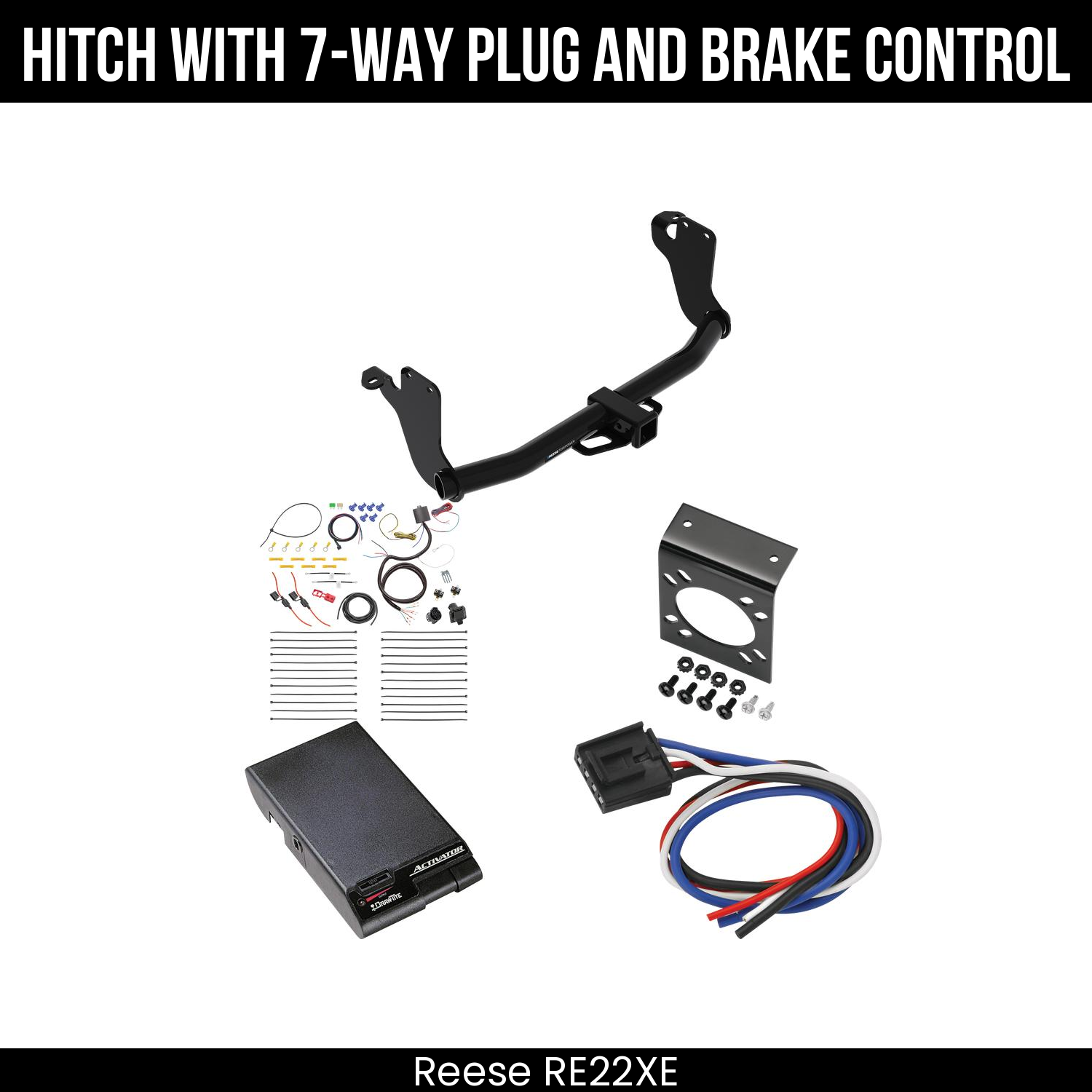 Trailer Hitch , 7-Way , Draw-Tite Activator Brake Control