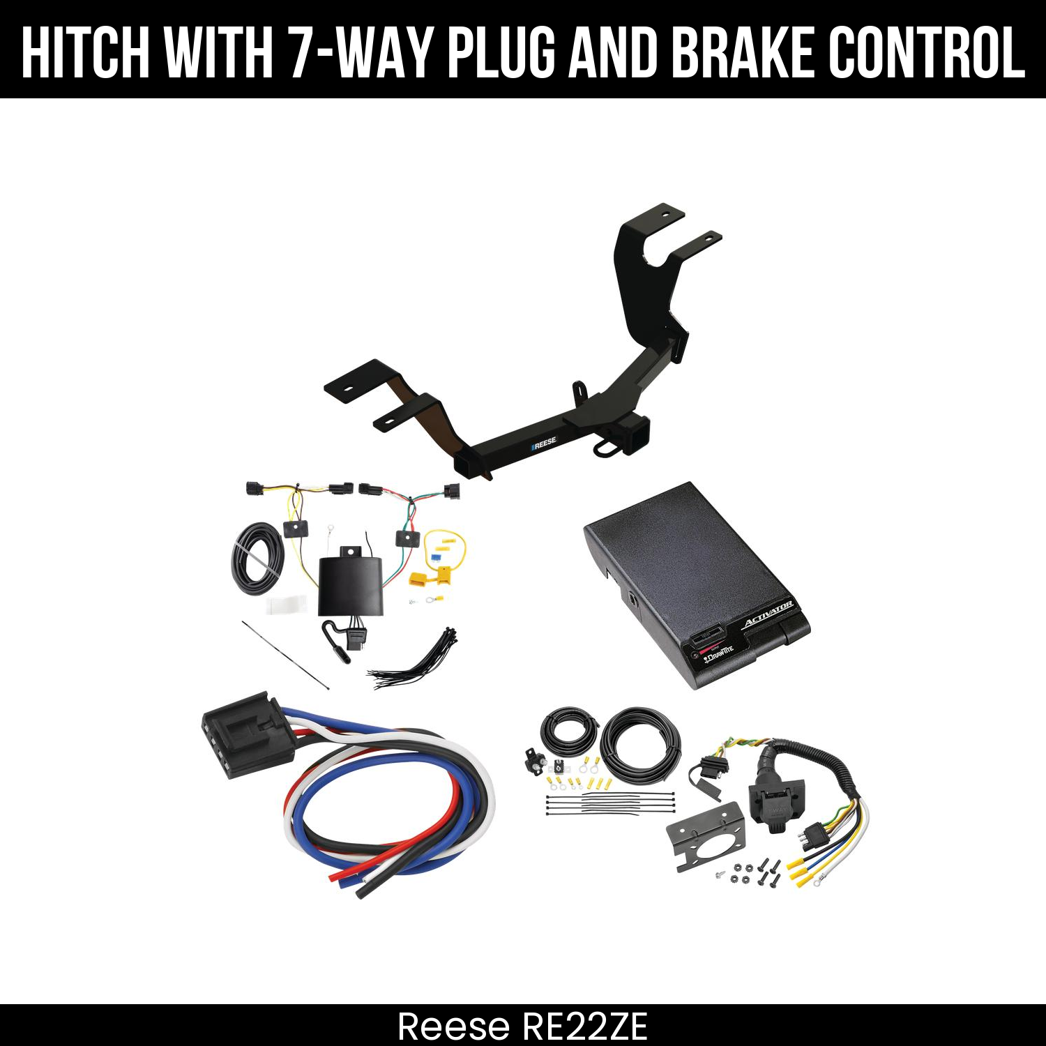 Trailer Hitch , 7-Way , Draw-Tite Activator Brake Control