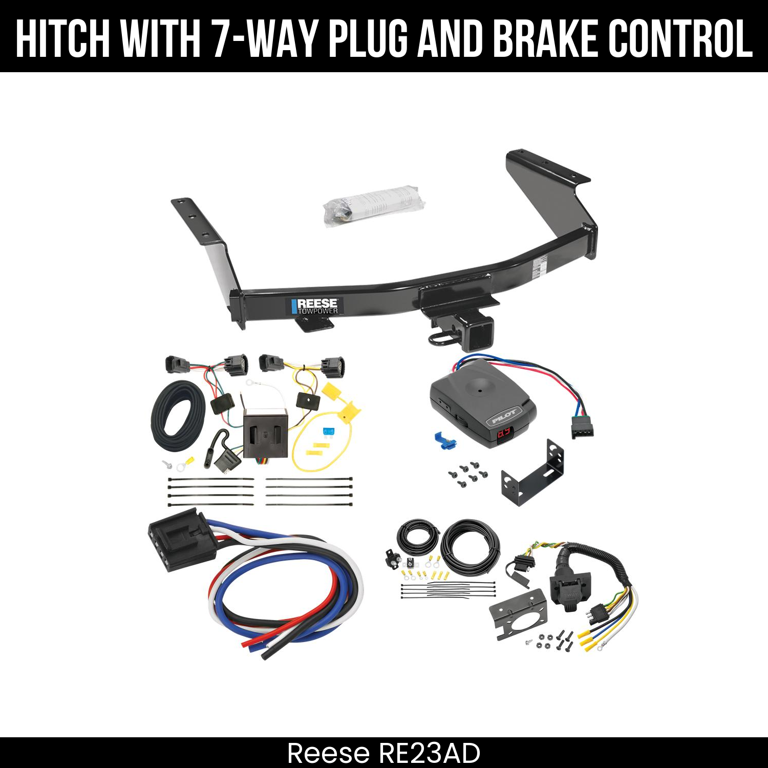 Trailer Hitch , 7-Way , Pro Series Pilot Brake Control