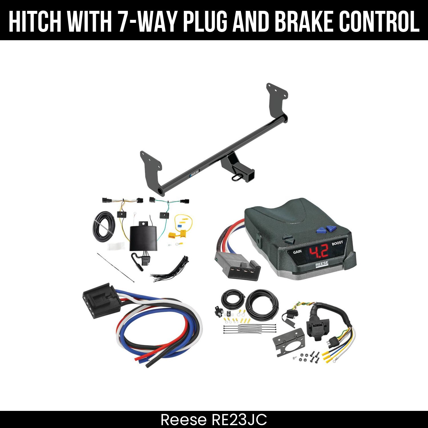 Trailer Hitch , 7-Way , Reese Brake EVN Control