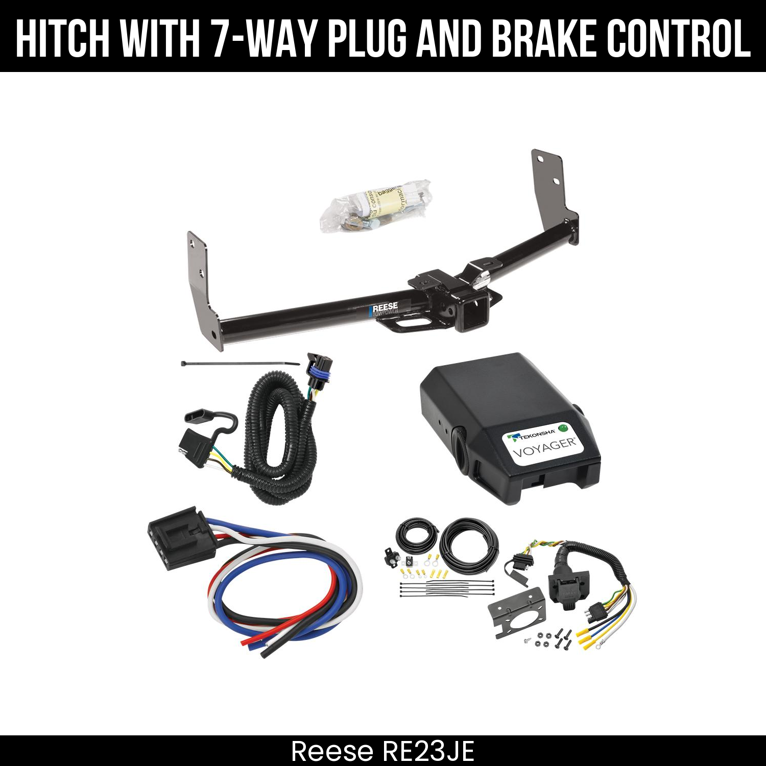 Trailer Hitch , 7-Way , Tekonsha Voyager Brake Control