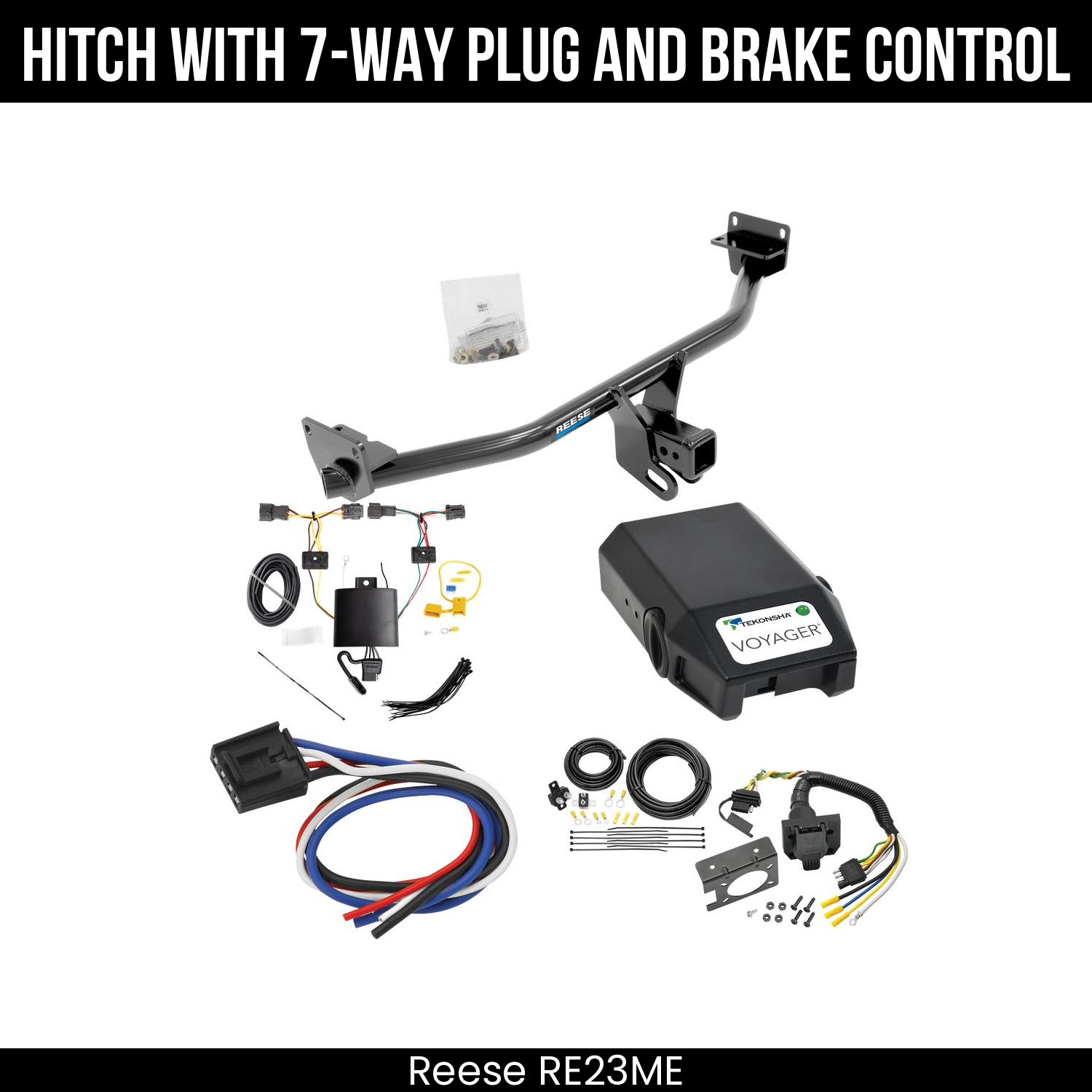 Trailer Hitch , 7-Way , Tekonsha Voyager Brake Control