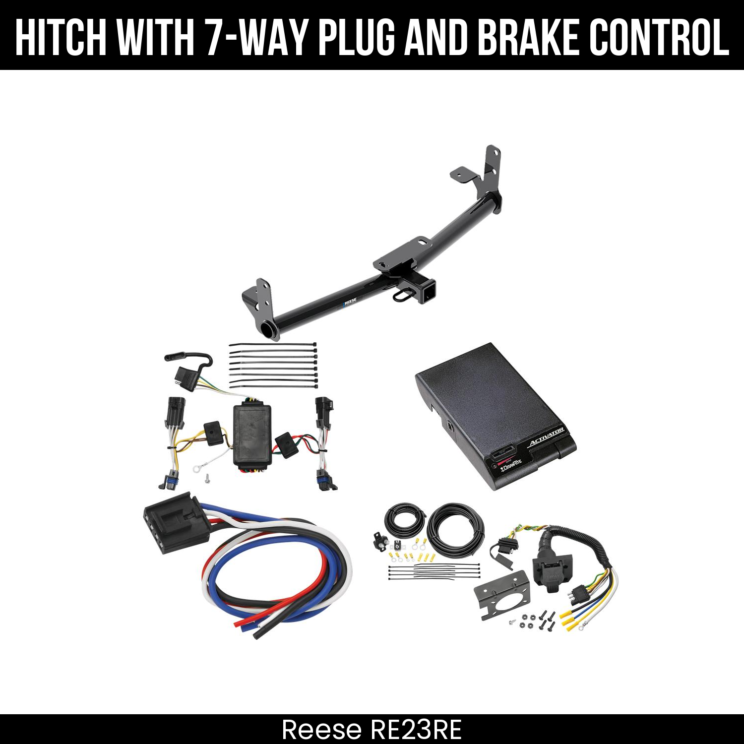 Trailer Hitch , 7-Way , Draw-Tite Activator Brake Control