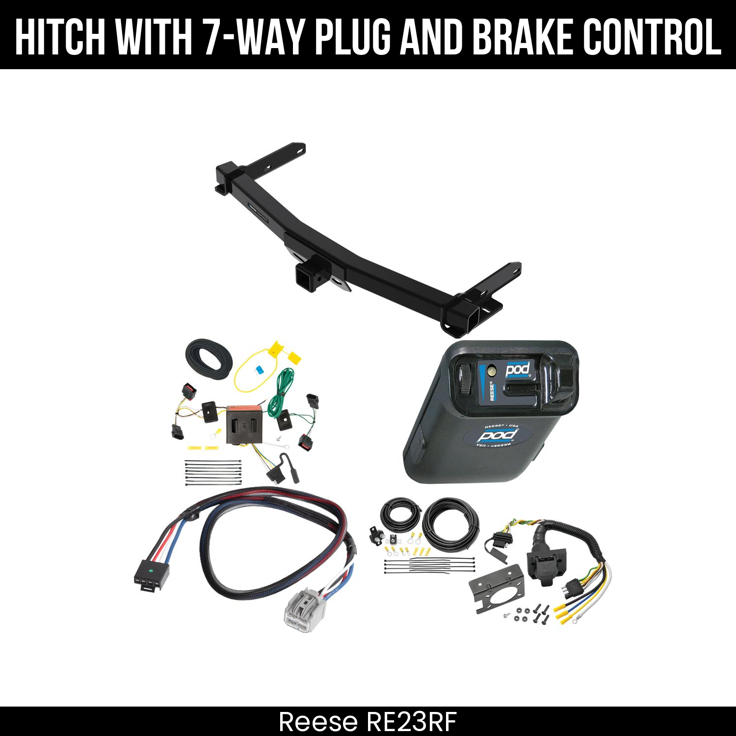Trailer Hitch , 7-Way , Reese POD Brake Control