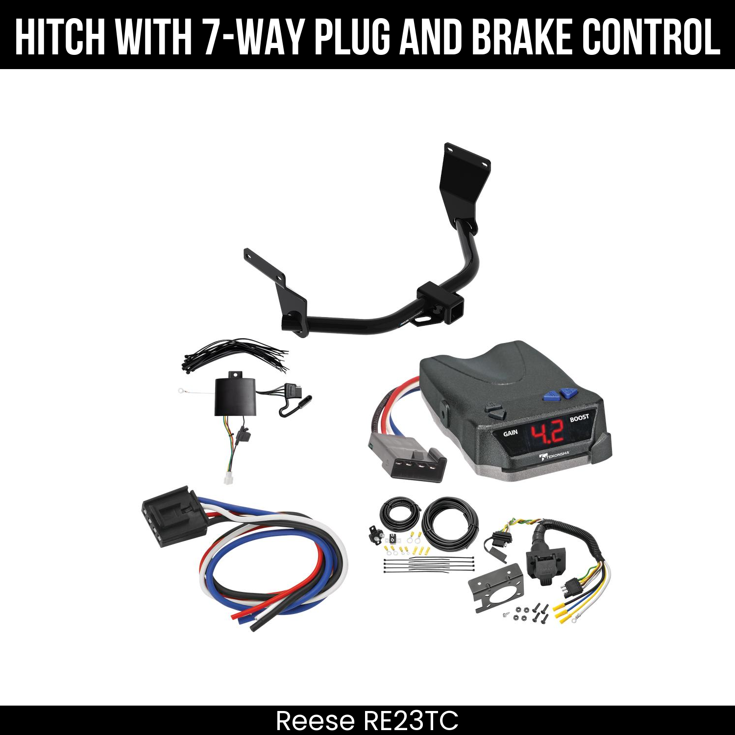 Trailer Hitch , 7-Way , Tekonsha Brake EVN Control