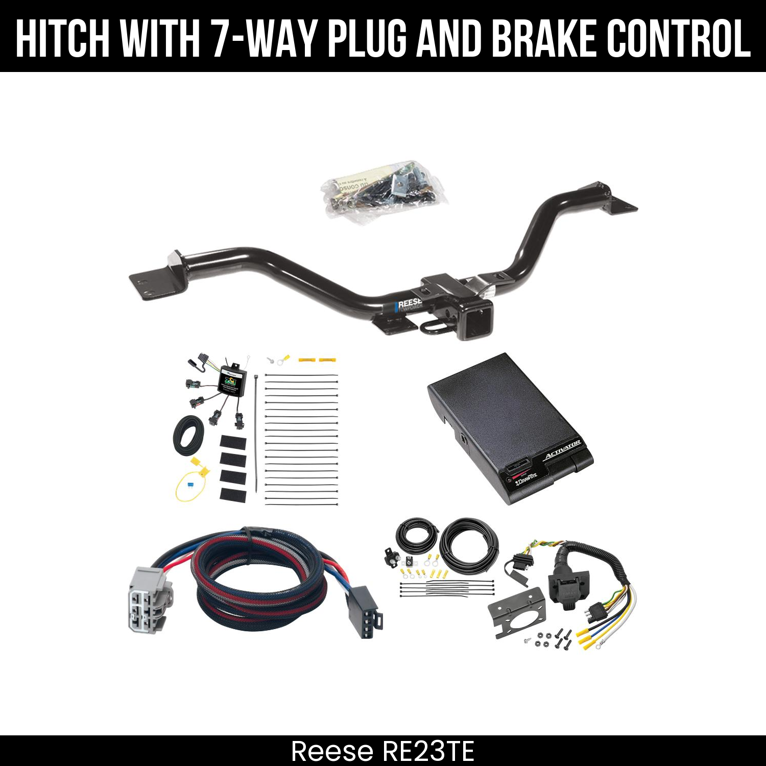Trailer Hitch , 7-Way , Draw-Tite Activator Brake Control