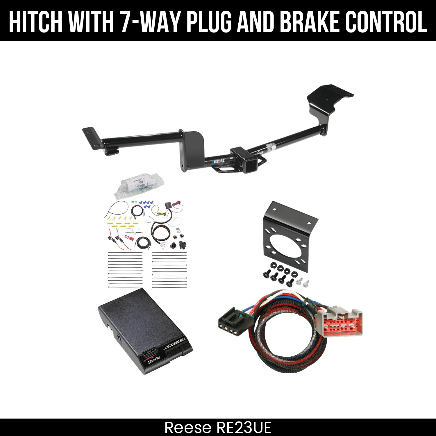 Trailer Hitch , 7-Way , Draw-Tite Activator Brake Control