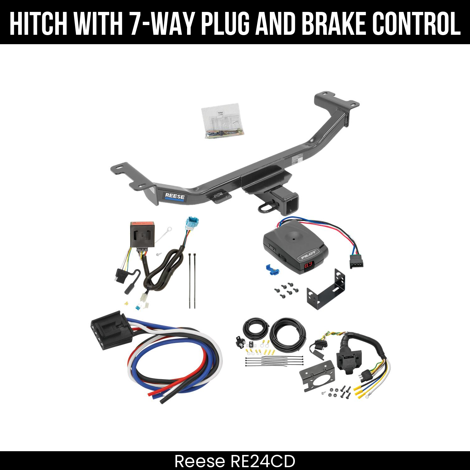 Trailer Hitch , 7-Way , Pro Series Pilot Brake Control