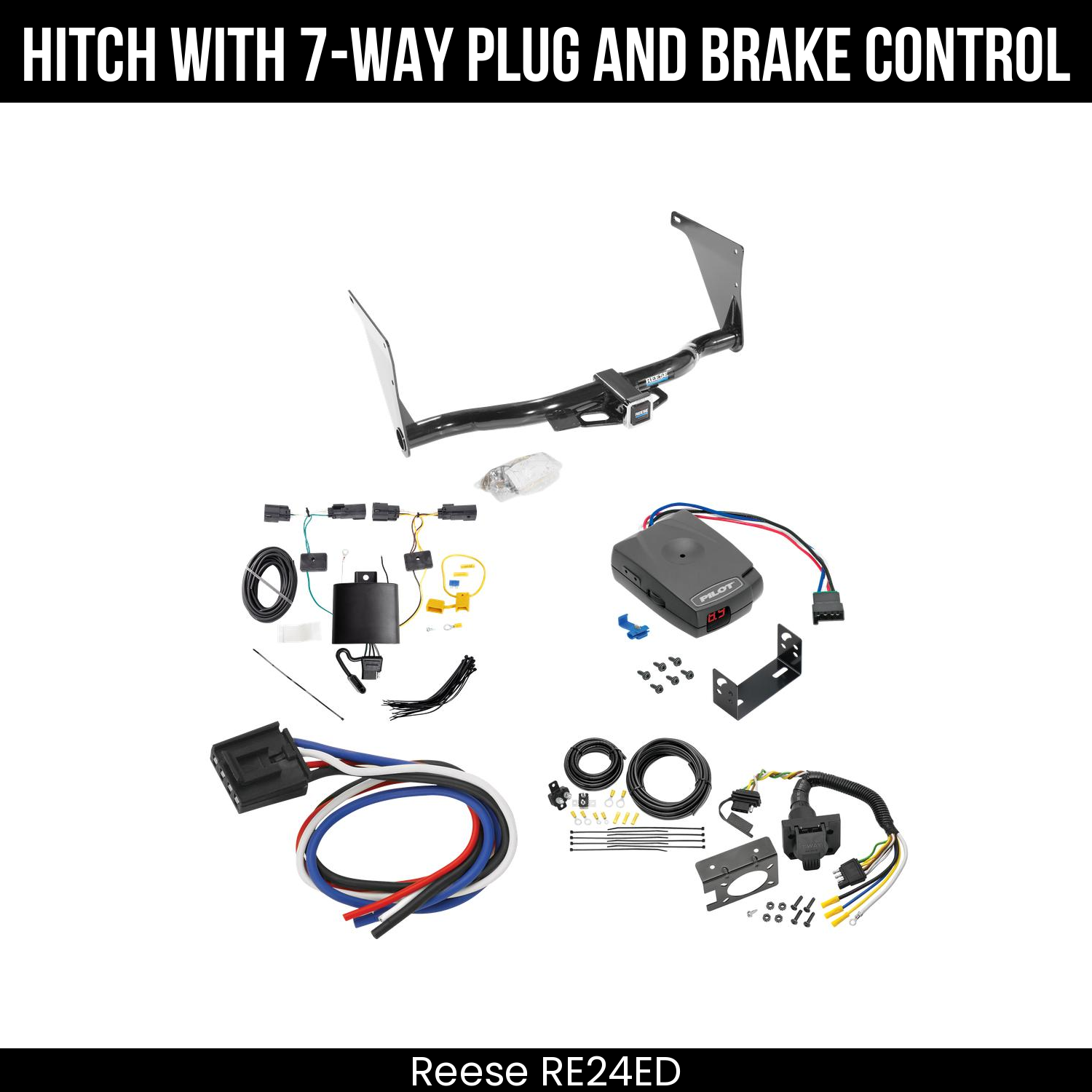 Trailer Hitch , 7-Way , Pro Series Pilot Brake Control