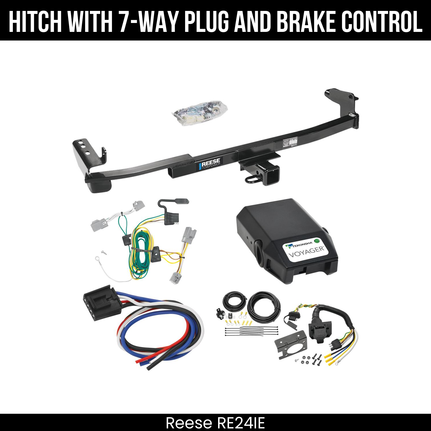 Trailer Hitch , 7-Way , Tekonsha Voyager Brake Control