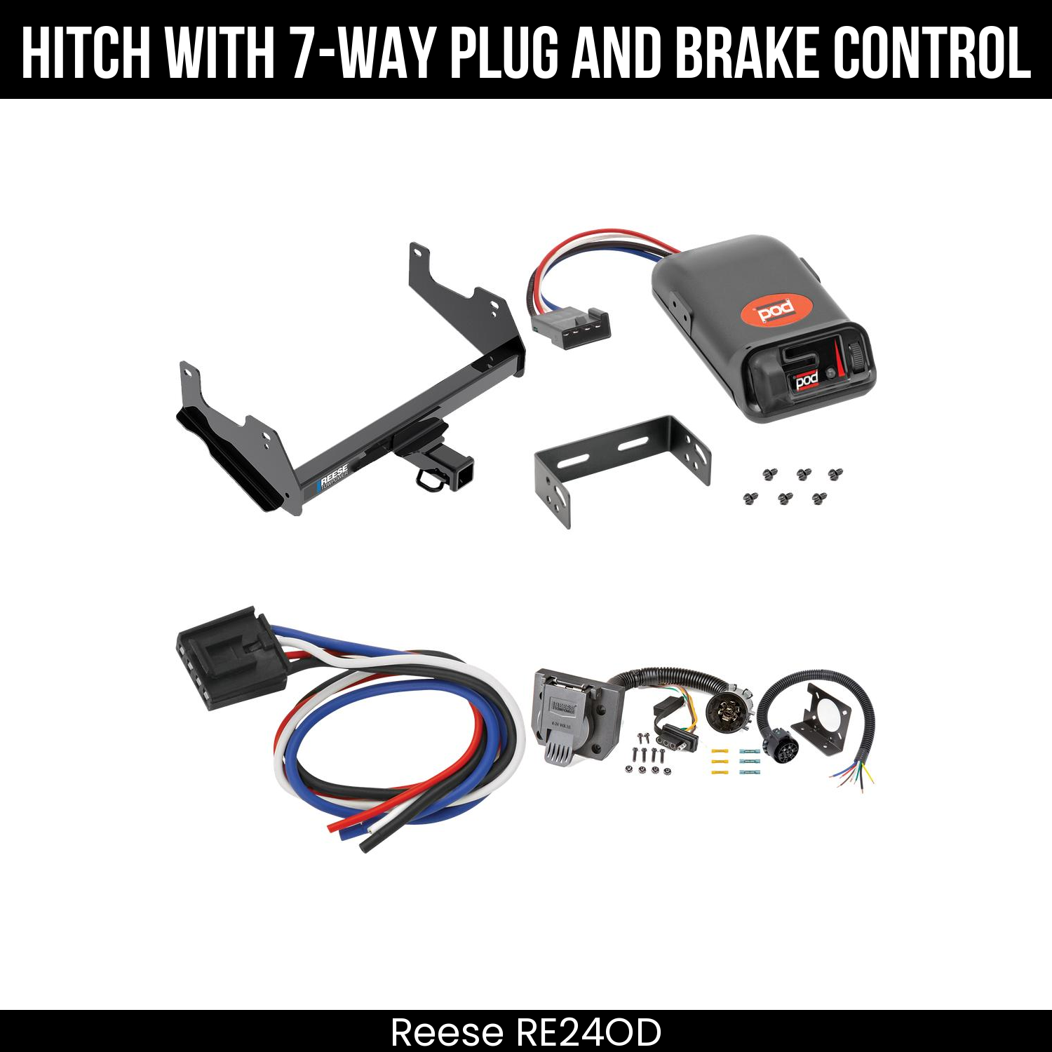 Trailer Hitch , 7-Way , Pro Series POD Brake Control