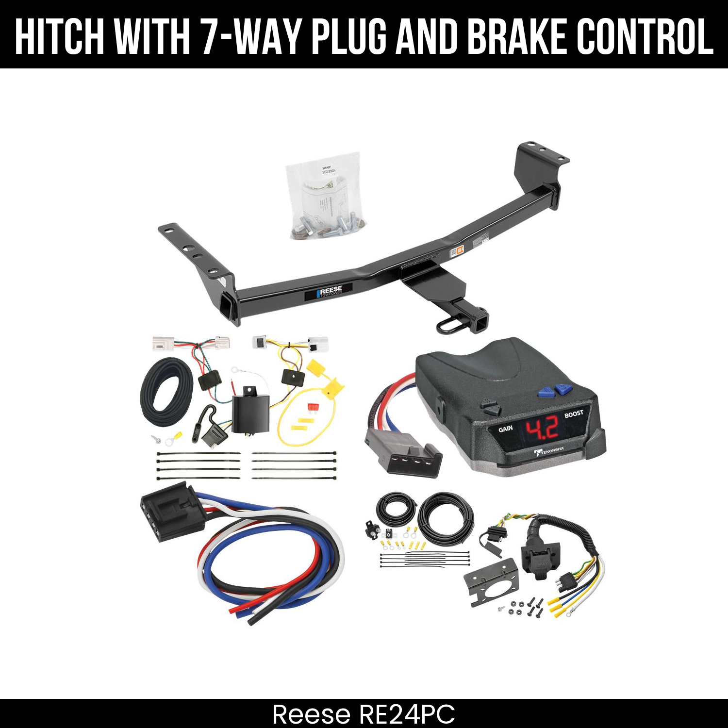 Trailer Hitch , 7-Way , Tekonsha Brake EVN Control