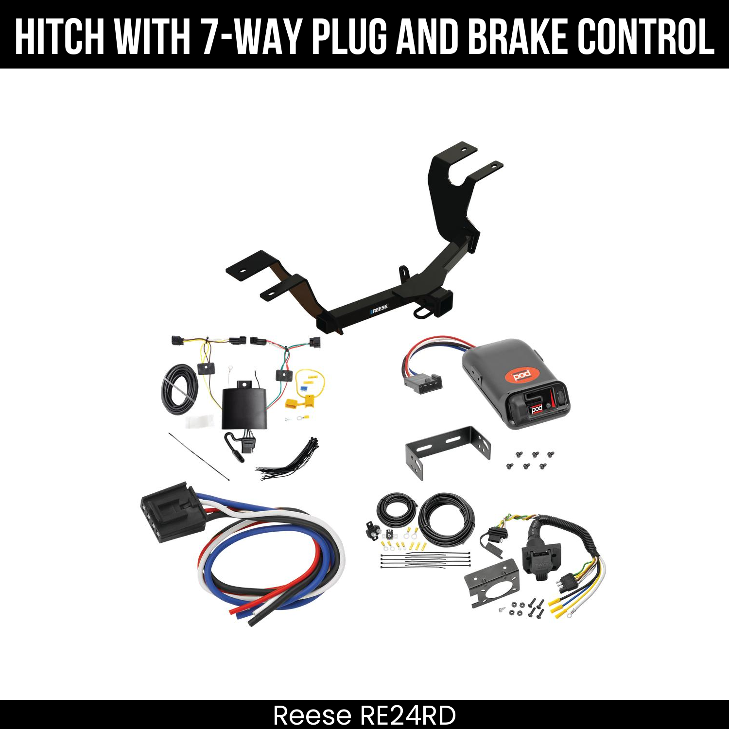 Trailer Hitch , 7-Way , Pro Series POD Brake Control
