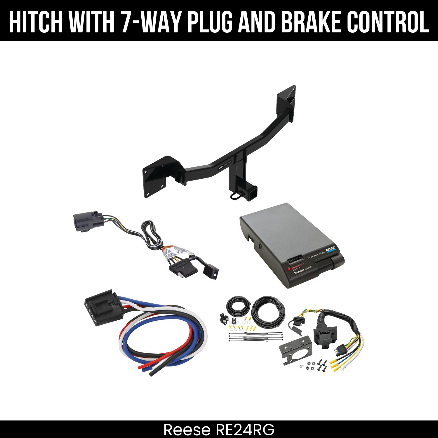 Trailer Hitch , 7-Way , Reese Brakeman Brake Control