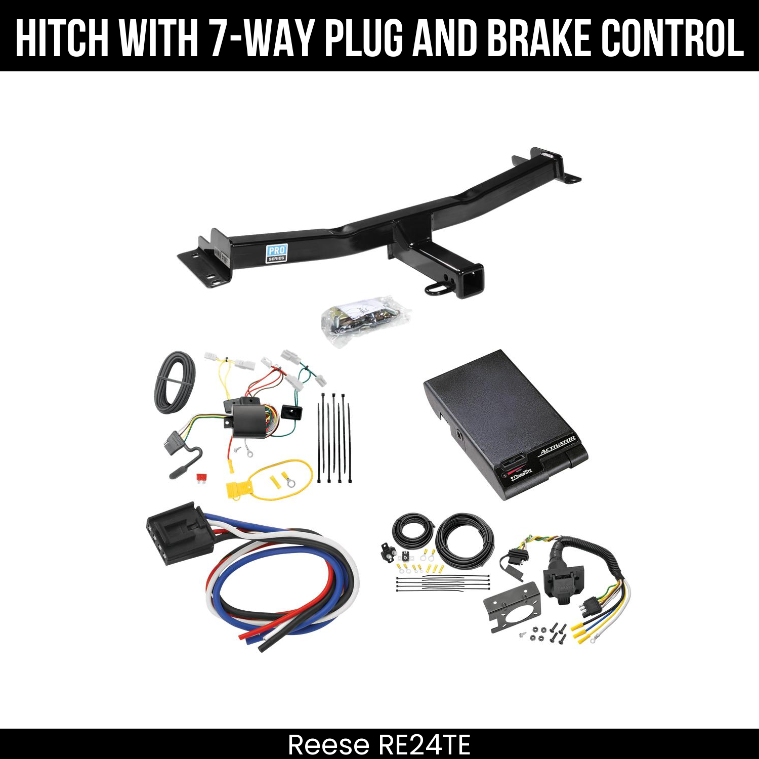 Trailer Hitch , 7-Way , Draw-Tite Activator Brake Control