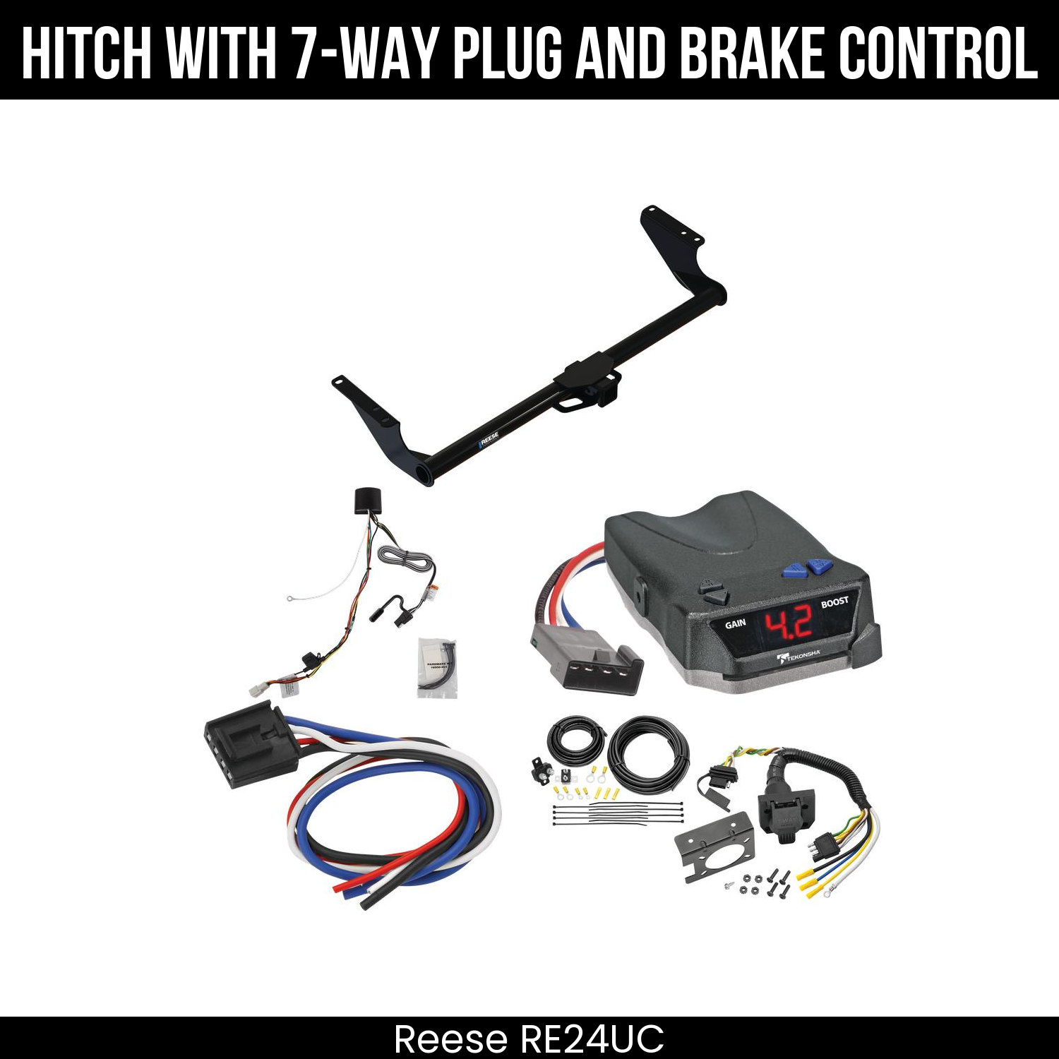 Trailer Hitch , 7-Way , Tekonsha Brake EVN Control