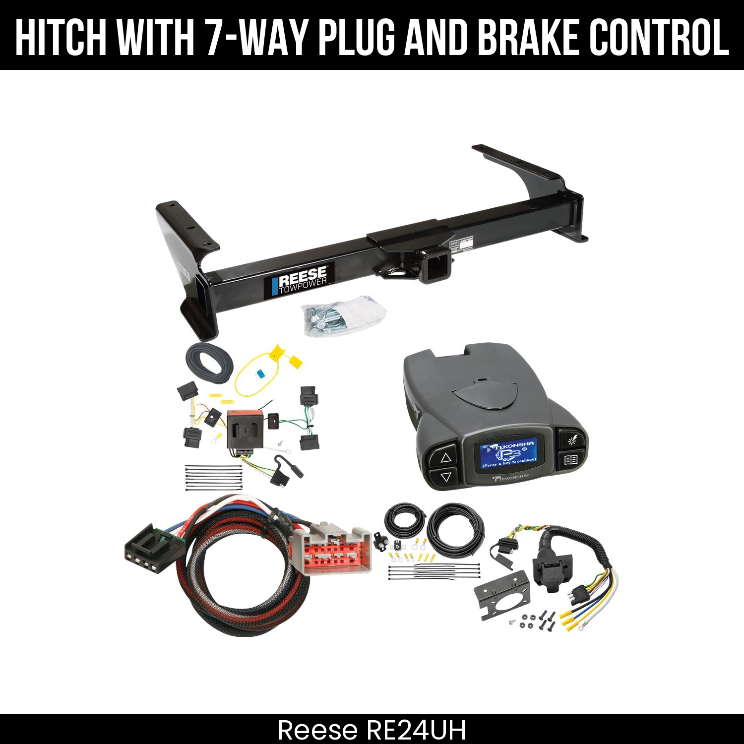 Trailer Hitch , 7-Way , Tekonsha Prodigy P3 Brake Control