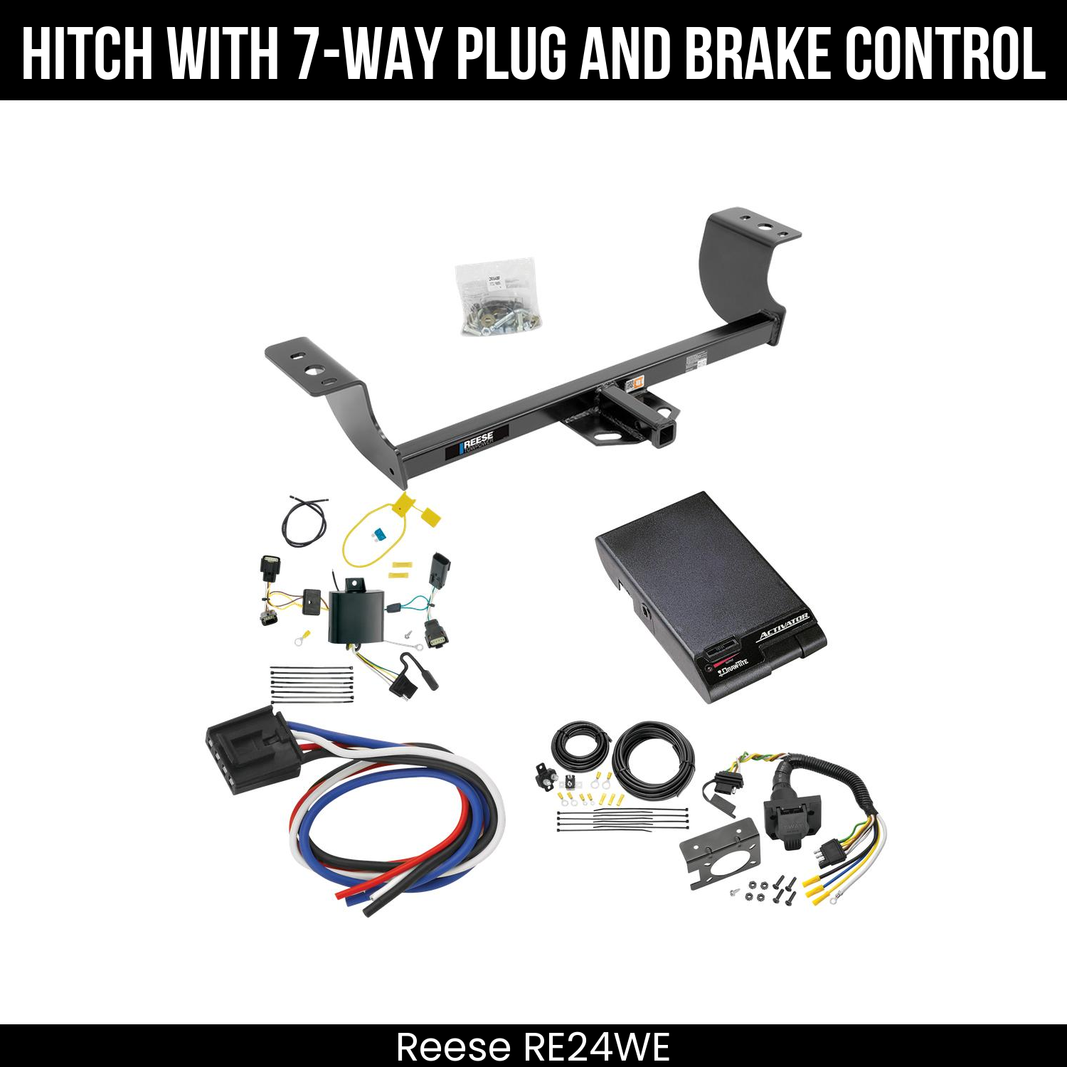 Trailer Hitch , 7-Way , Draw-Tite Activator Brake Control